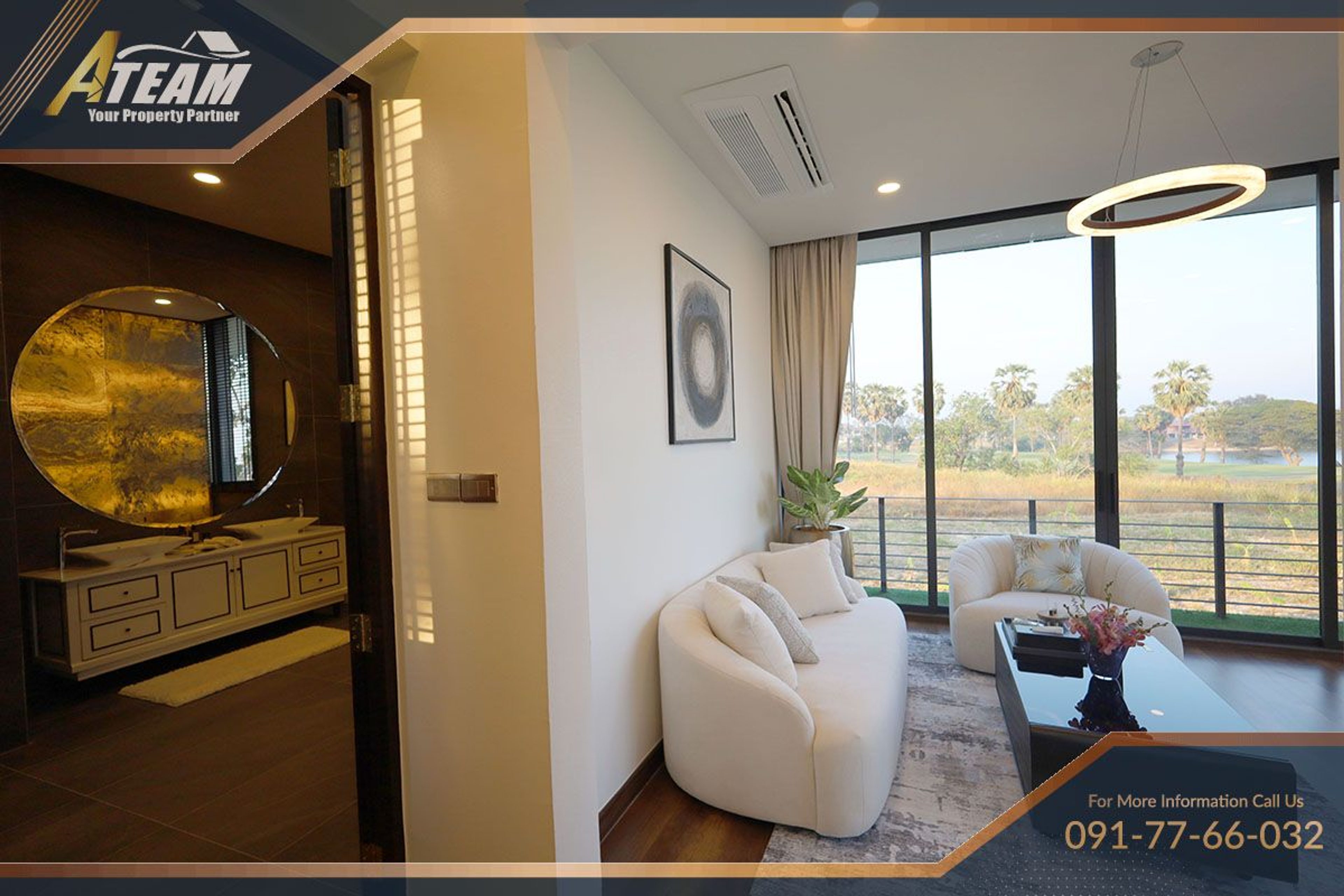  4-Bedroom, 5-Bathroom Luxury Pool Villa at Palm Hills Golf Course thumbnail 15
