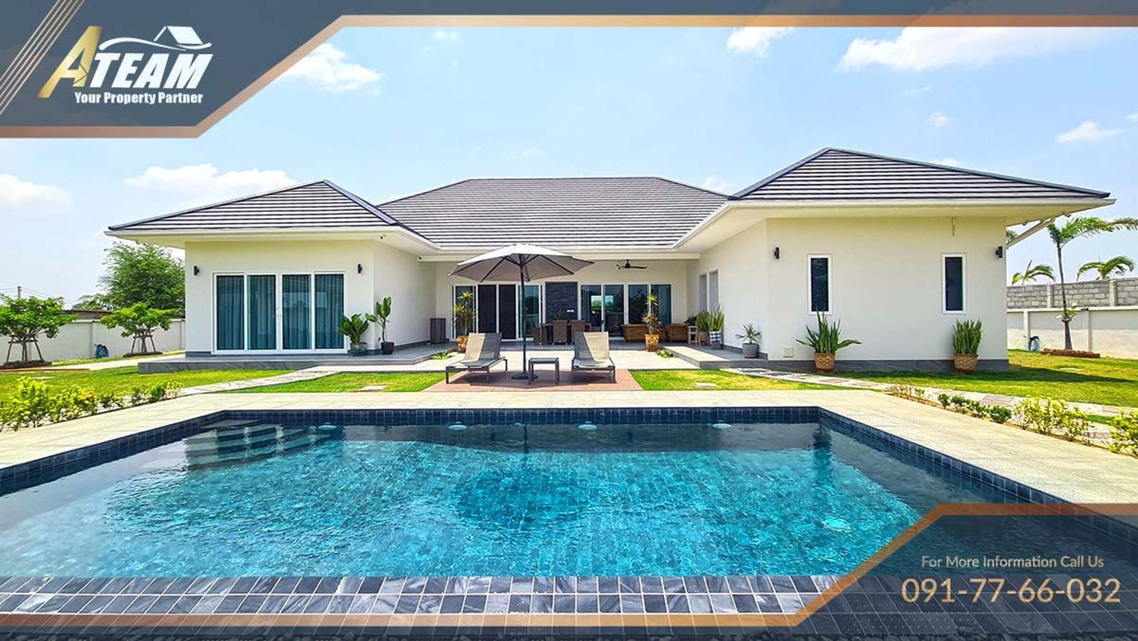Luxury 5 bedrooms pool villa on 2 rais surrounded by mountains thumbnail 45