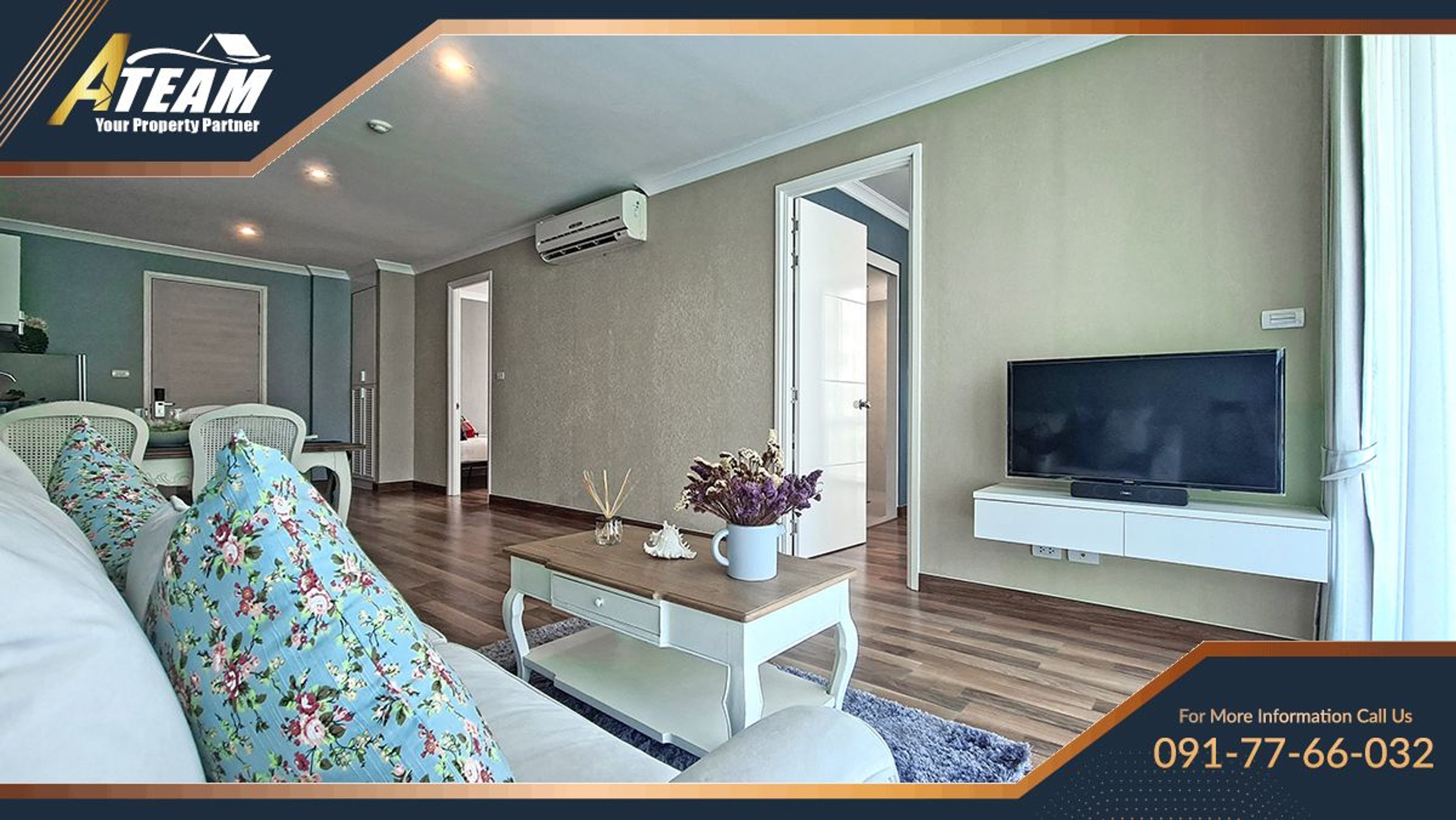 My Resort Condo Hua Hin 2 Bedrooms 2 Bathrooms (Corner) | 85.07 sqm |  thumbnail 2