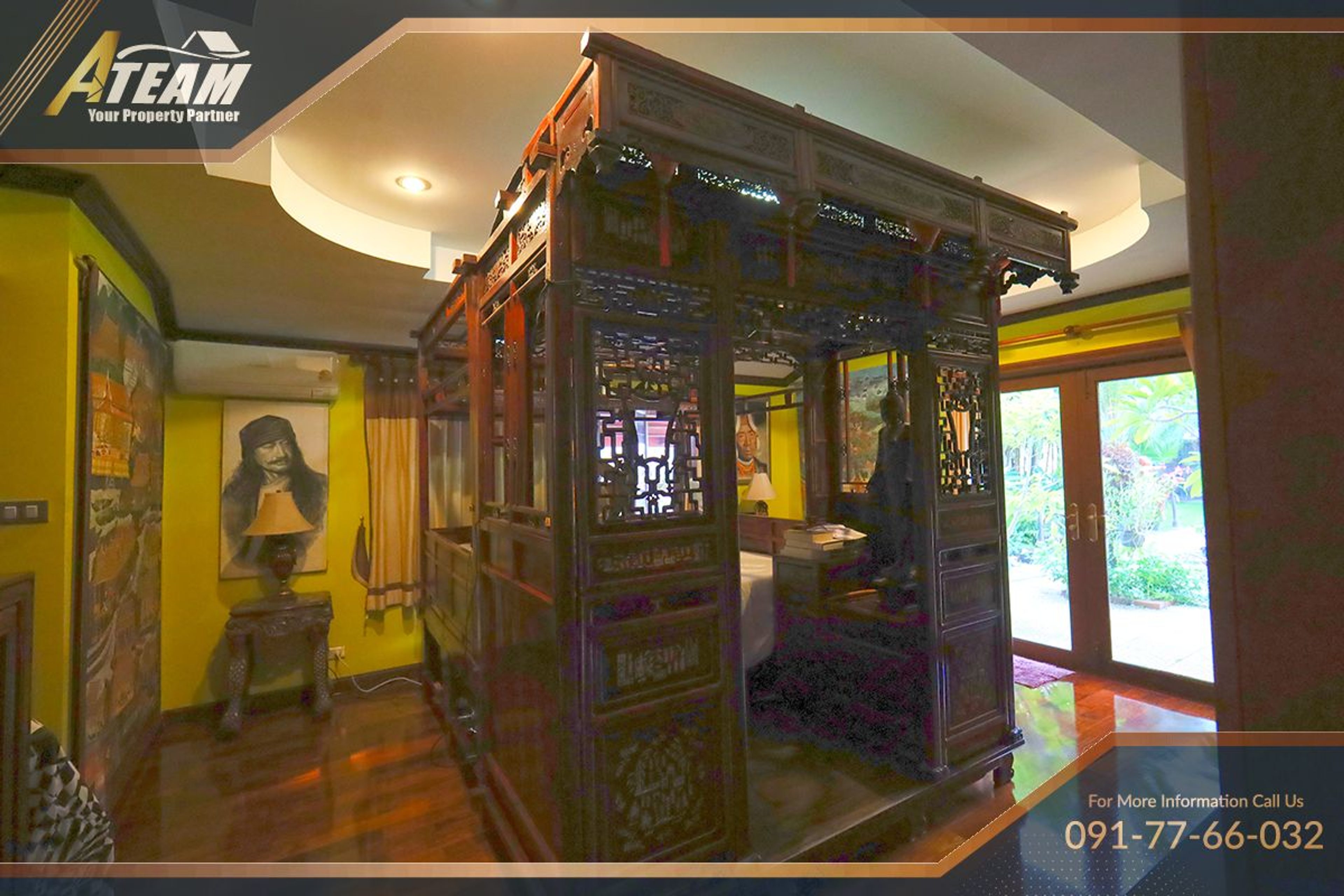 Unique Mansion on 1 Rai with incredible tropical  garden thumbnail 30