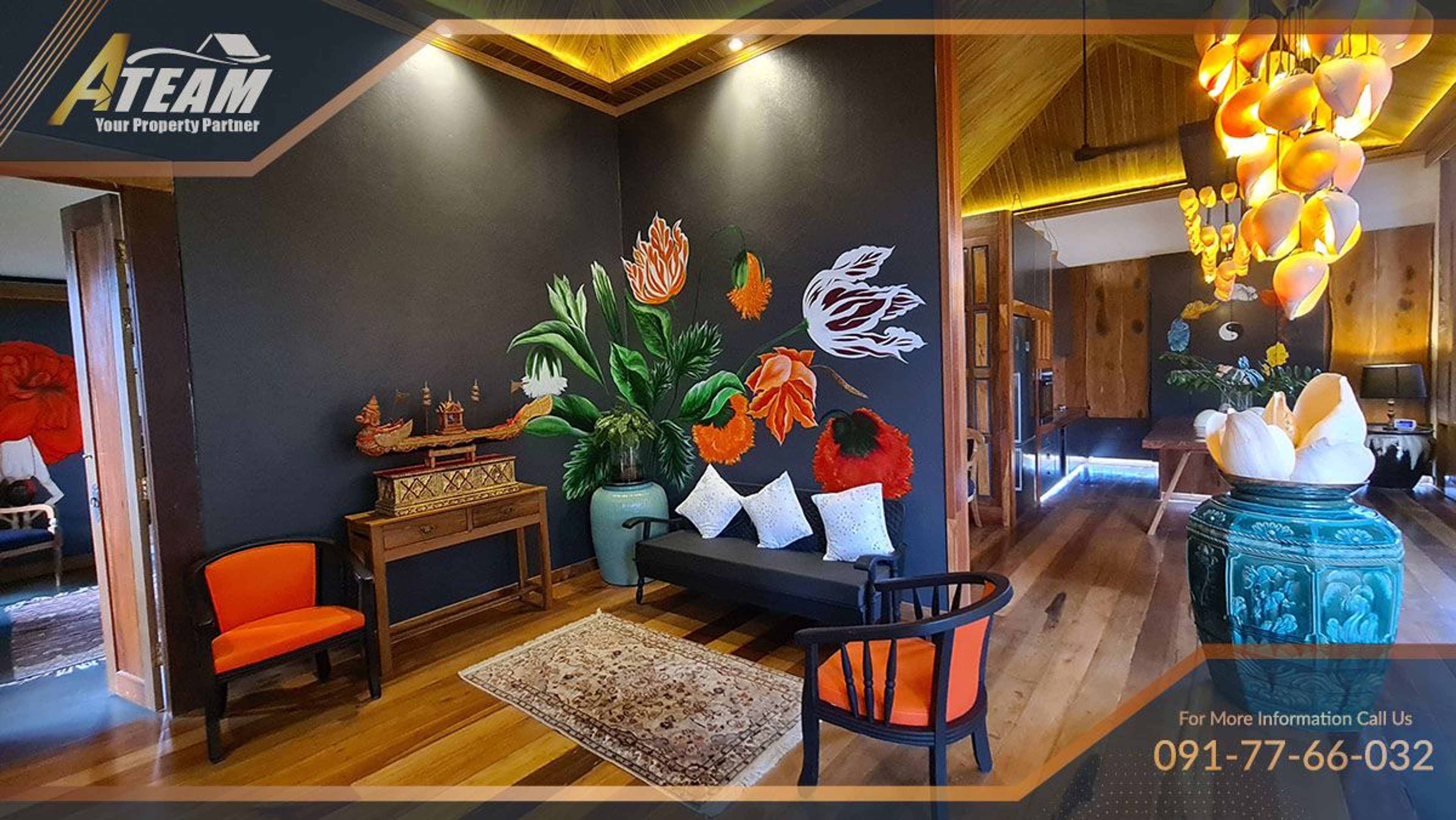 Unique, Artistic, secret and private house near Kao Tao Lake thumbnail 2