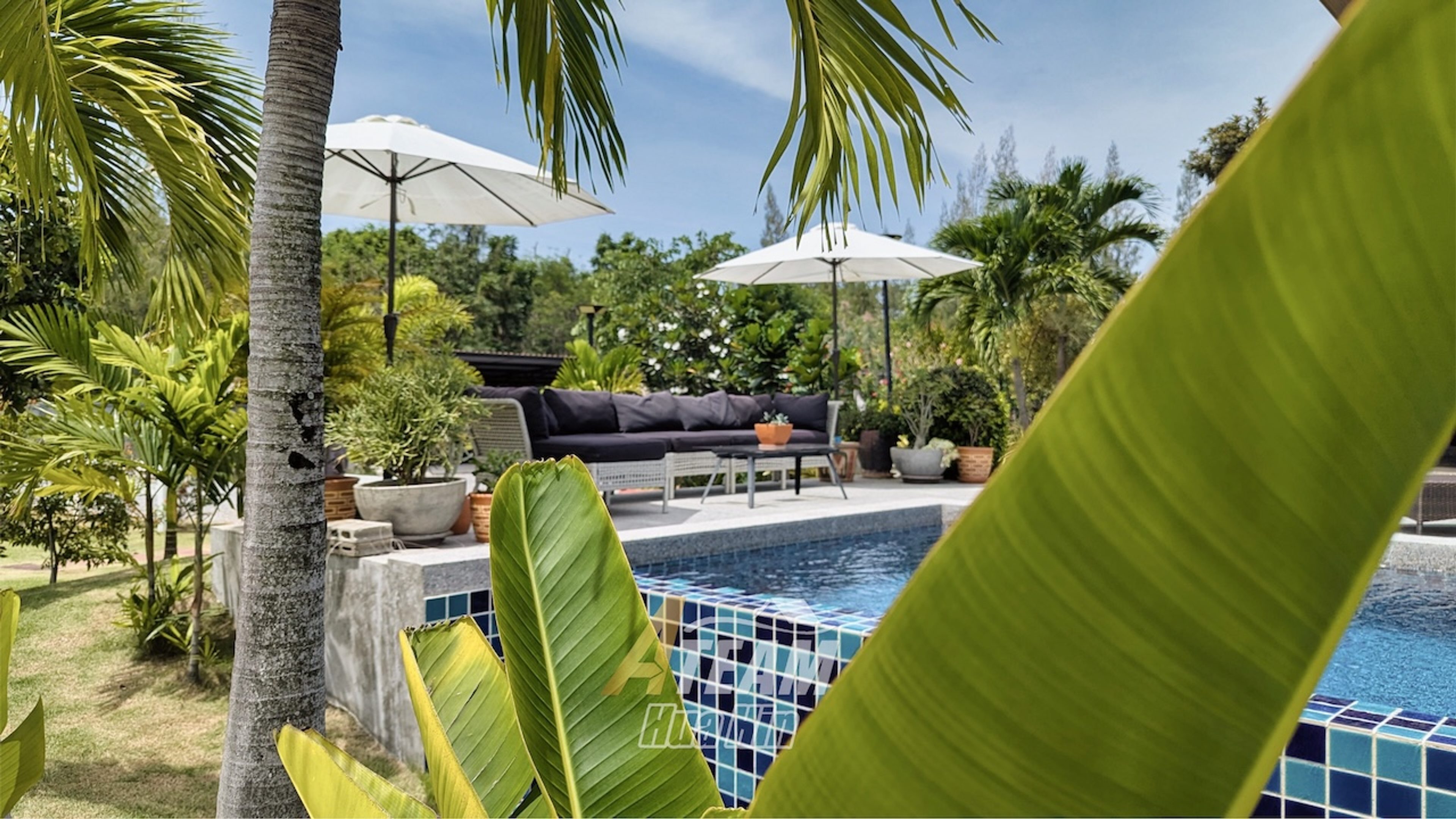 Modern Pool Villa Estate with Guesthouse, Organic Farm & Mountain View thumbnail 3