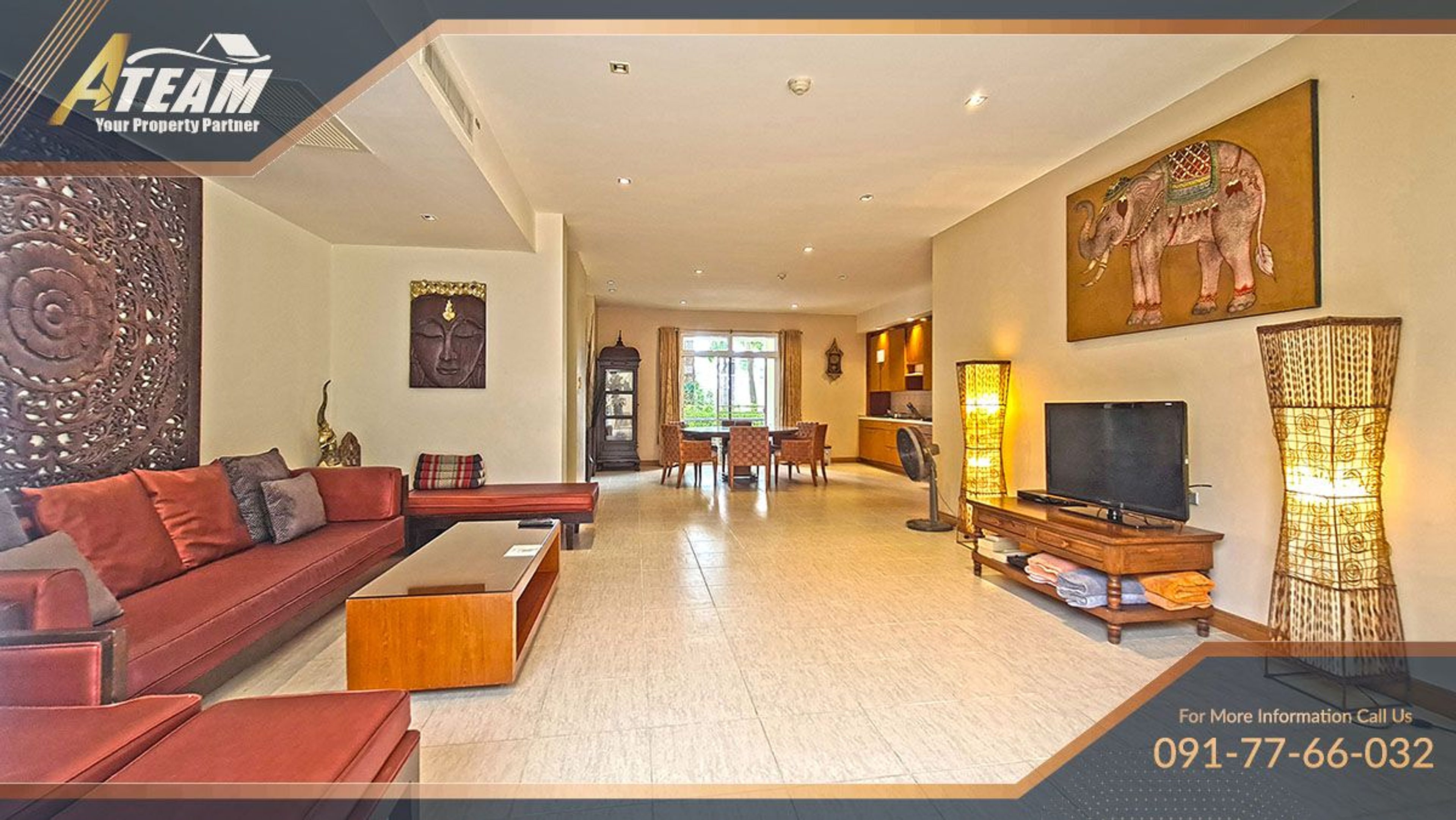 Apartment / Condo For Rent - - 2 Bedrooms - 2 Bathrooms - Price ฿39,00