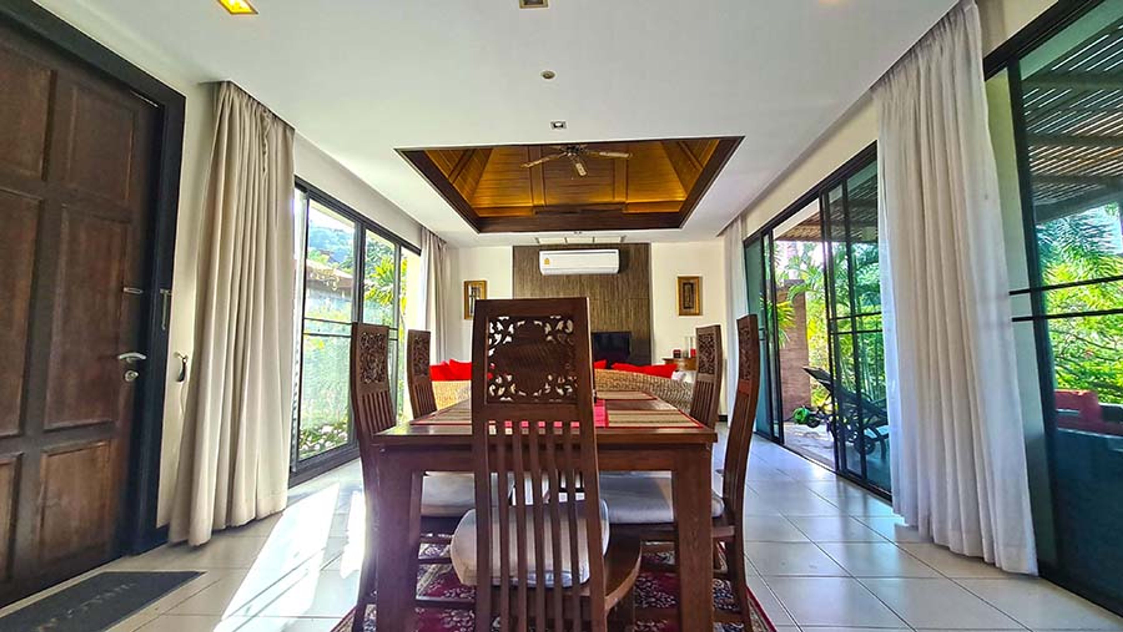 Pool Villa Bali Style at Panorama Khao Tao for rent thumbnail 13