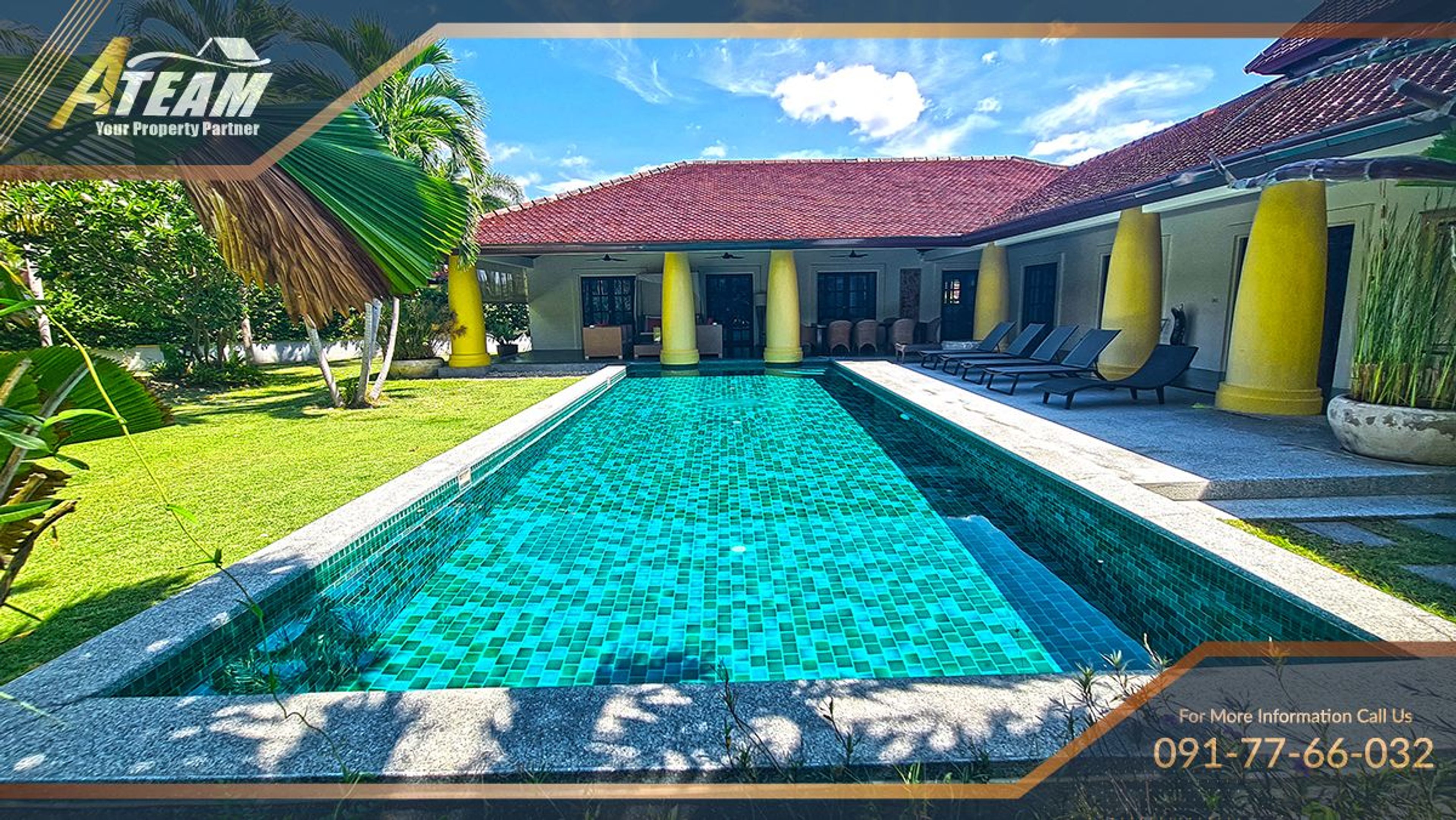 4 Bedrooms 5 Bathrooms Balistyle Poolvilla close to Soi 114 thumbnail 3