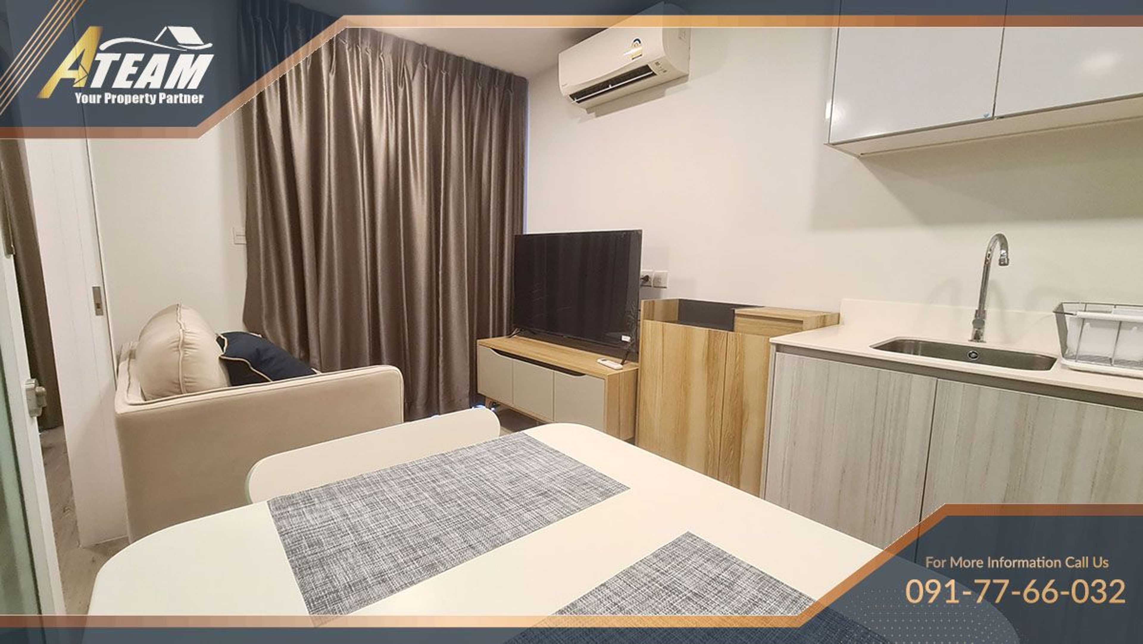 Apartment / Condo For Rent - - 1 Bedroom - 1 Bathroom - Price ฿15,000  thumbnail 9