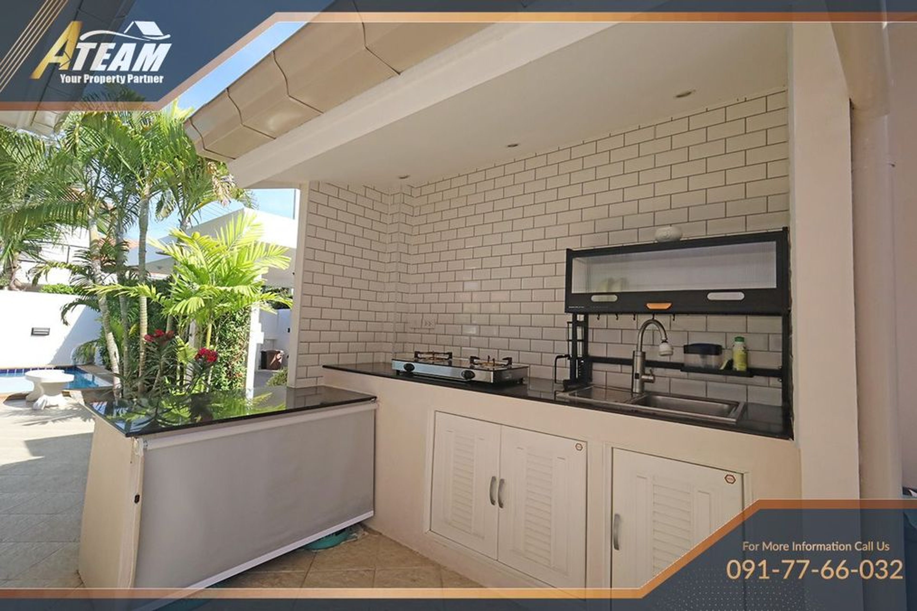 Tropical Poolvilla super close to the golf course thumbnail 14