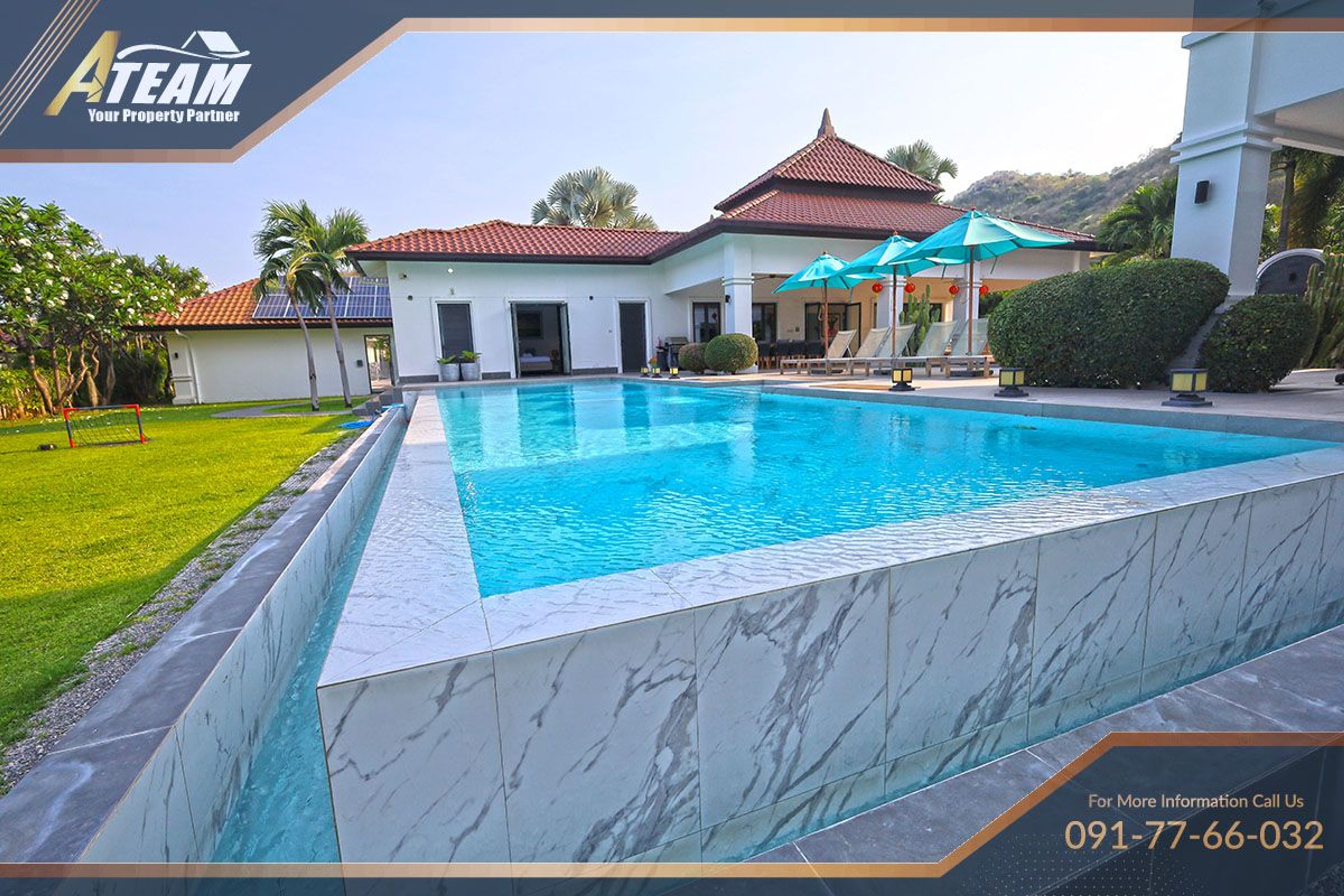 Luxurious 5-Bedroom Pool Villa in Prestigious BelVida Estates, Hua Hin thumbnail 2