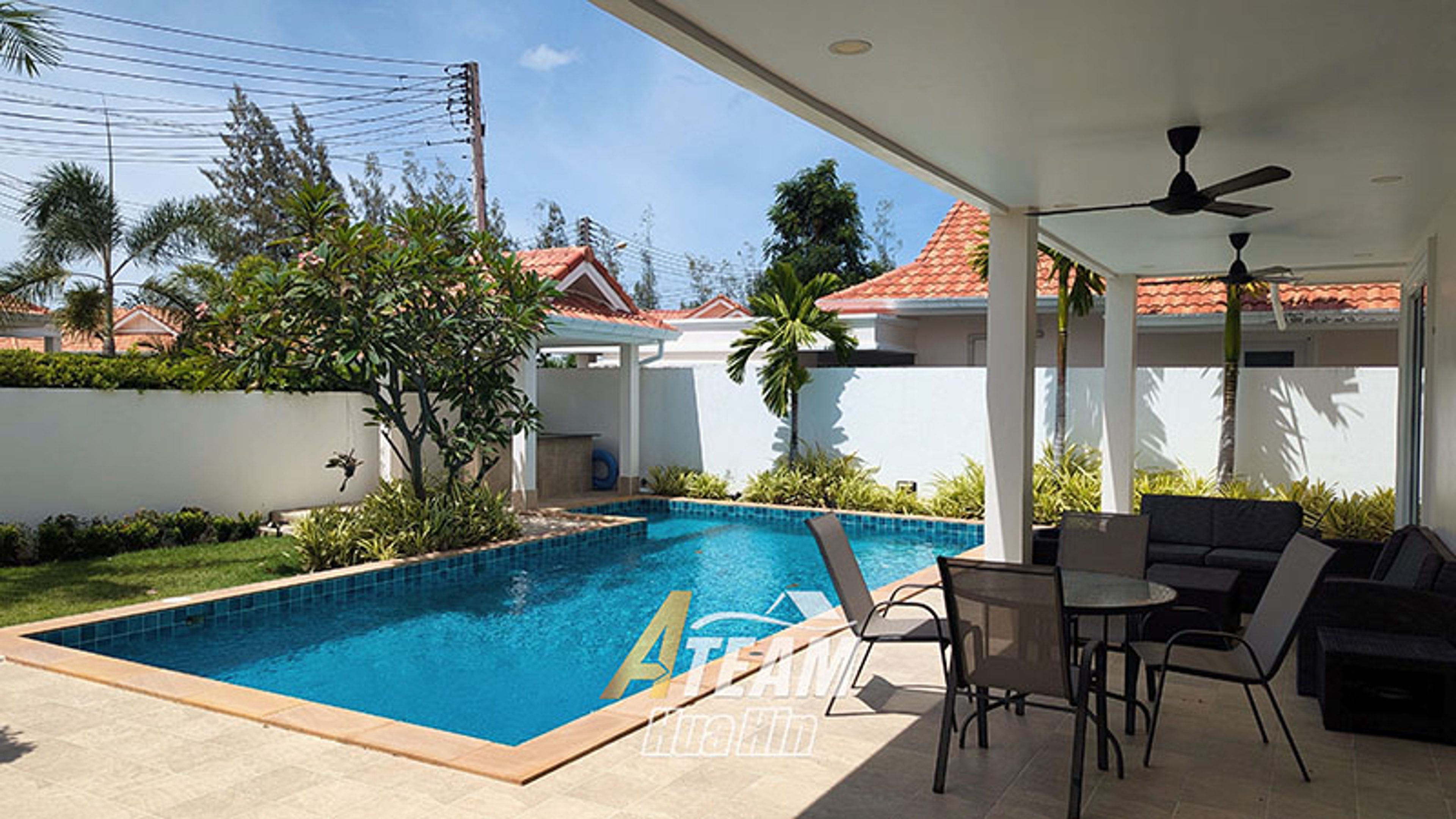 3 bedroom Pool Villa for rent near Plam Hill golf club- Eden Village thumbnail 3