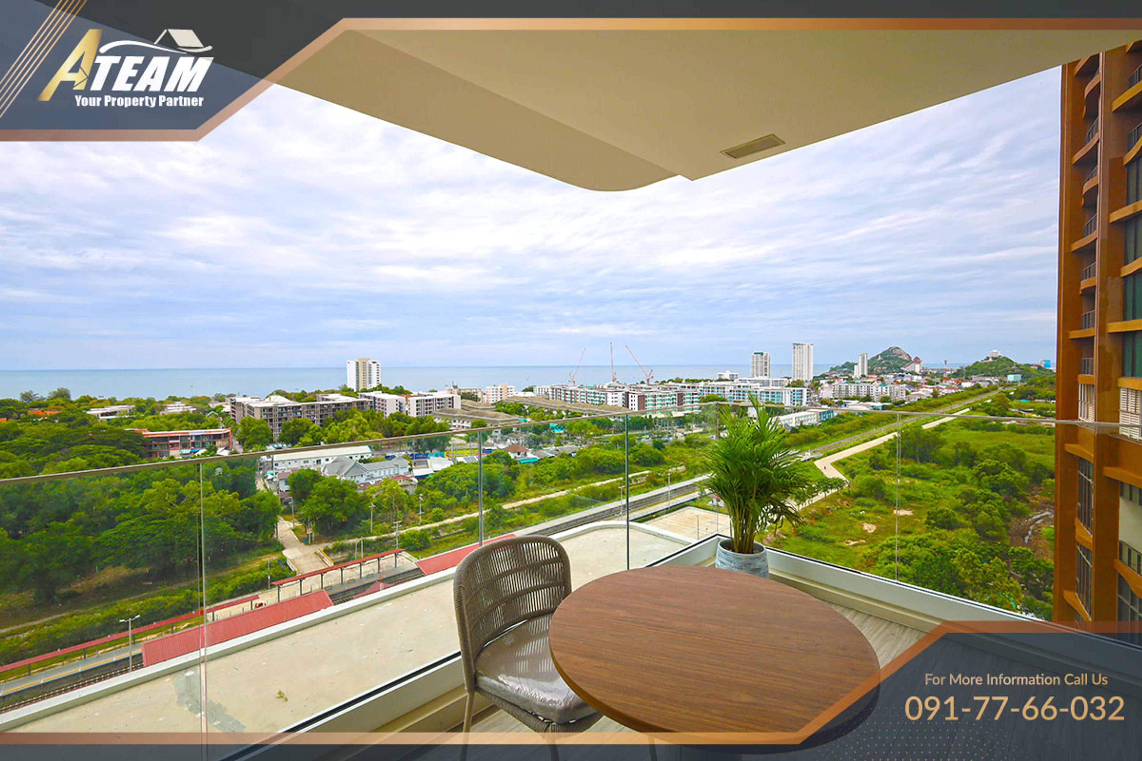 High-End Sea View Condo for Rent at Vehha Hua Hin – 64 SQM | 1 Bedroom thumbnail 21
