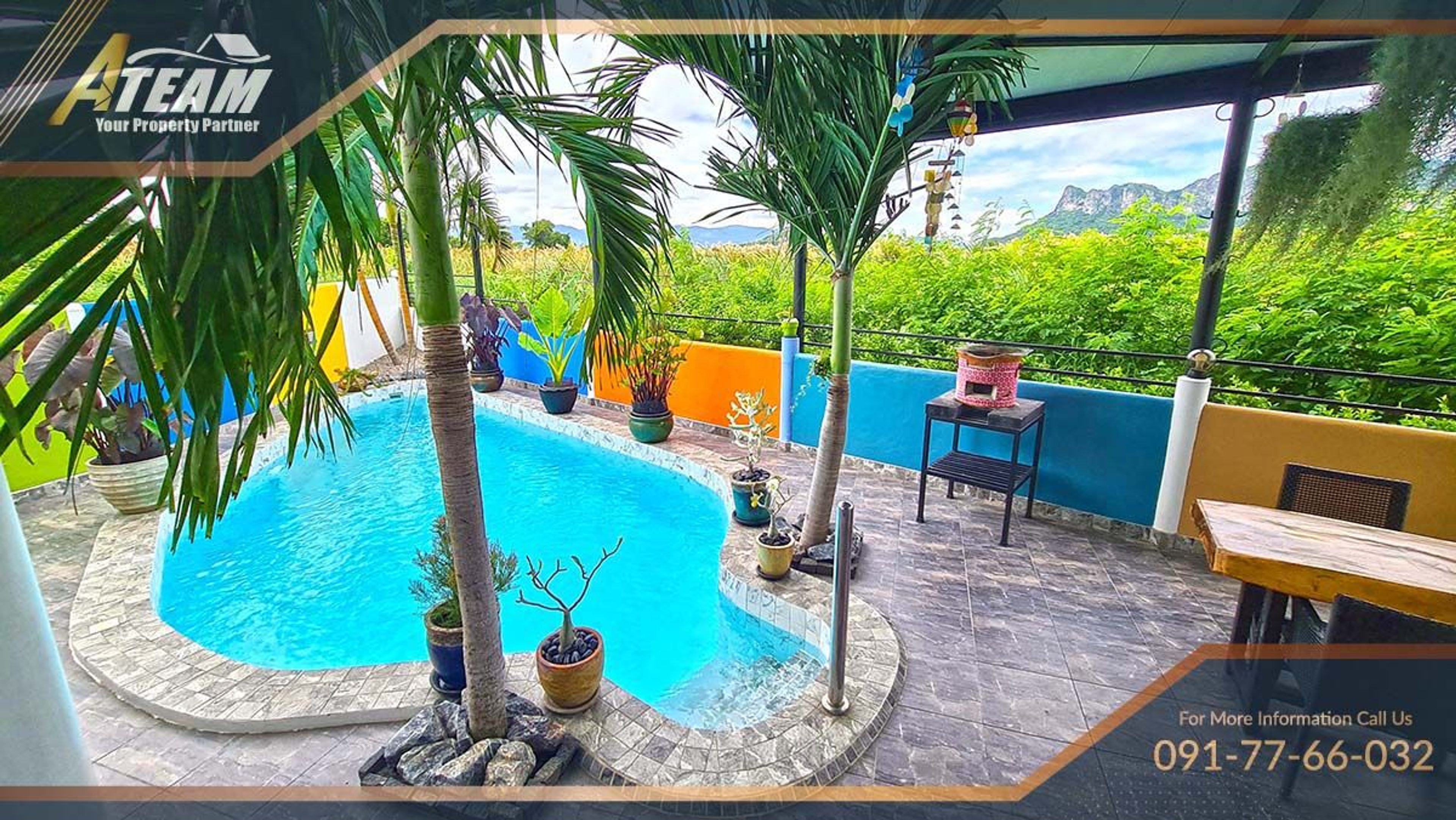 Cha Am impressive mountain view 2 story house with additional  584 Sqm thumbnail 49