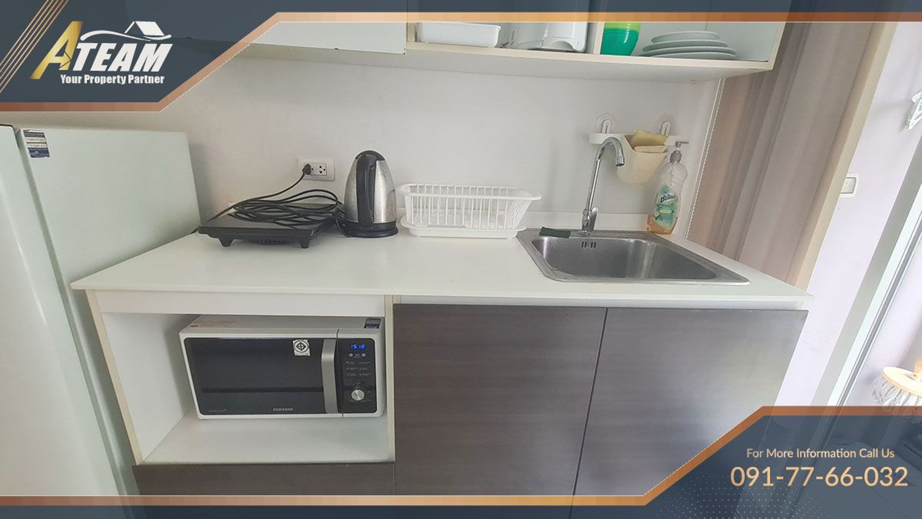 Apartment / Condo For Rent - - 1 Bedroom - 1 Bathroom - Price ฿12,000  thumbnail 4