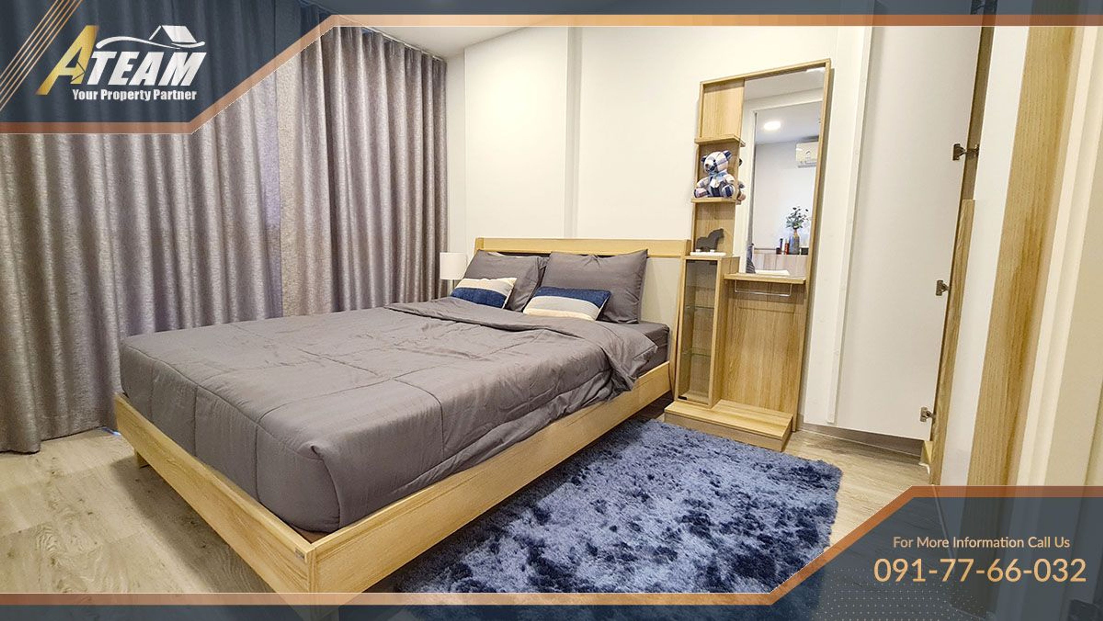 Apartment / Condo For Rent - - 1 Bedroom - 1 Bathroom - Price ฿15,000  thumbnail 6