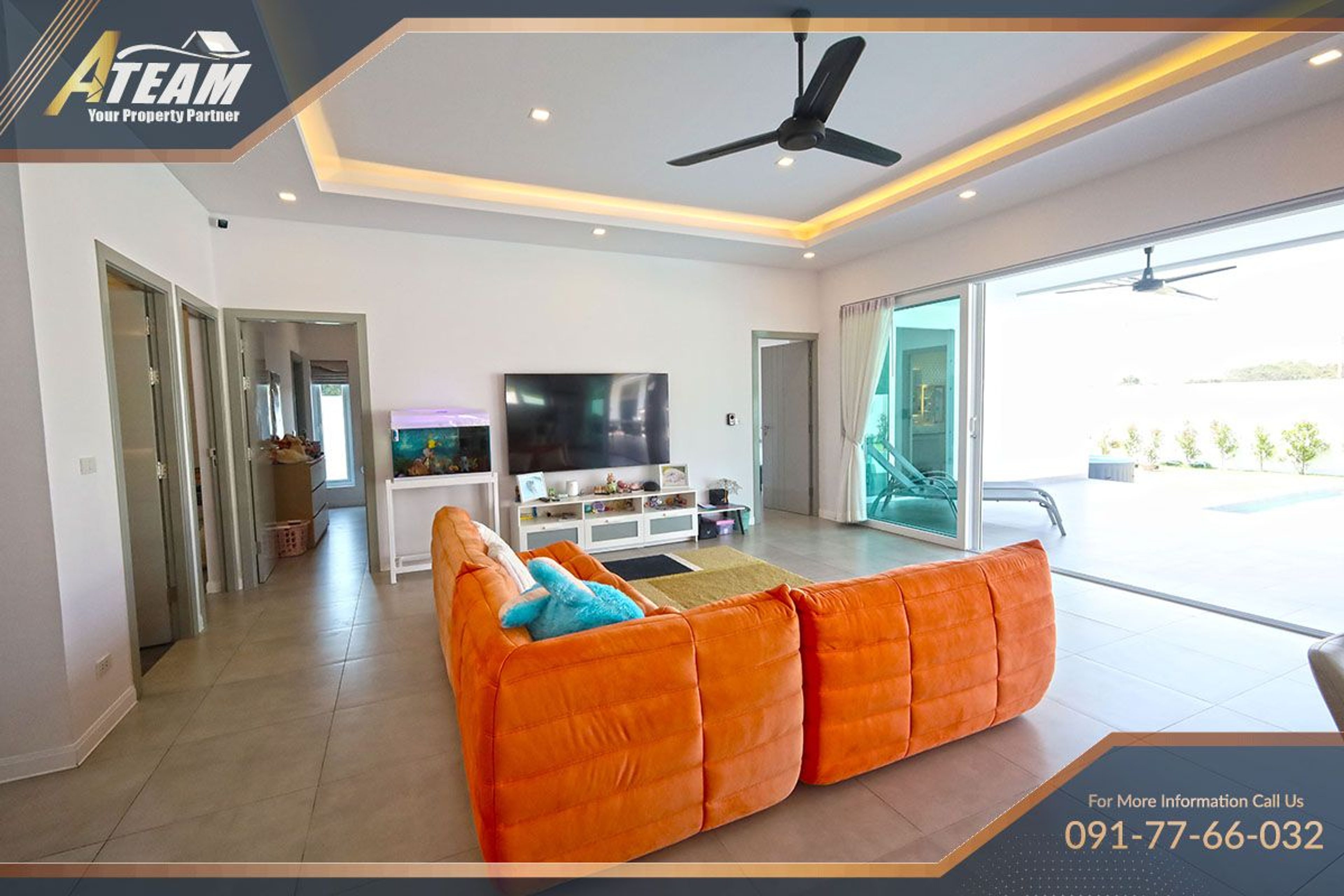 Stunning 4-Bedroom Villa in Hin Lek Fai, Hua Hin thumbnail 9