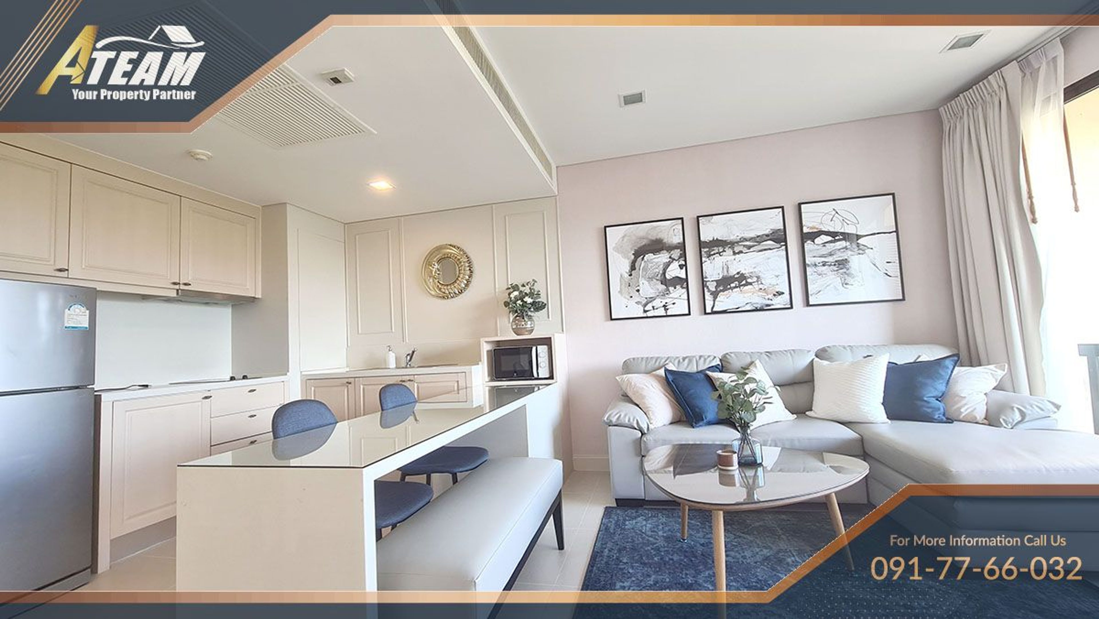 Apartment / Condo For Rent - - 1 Bedroom - 1 Bathroom - Price ฿38,000  thumbnail 5