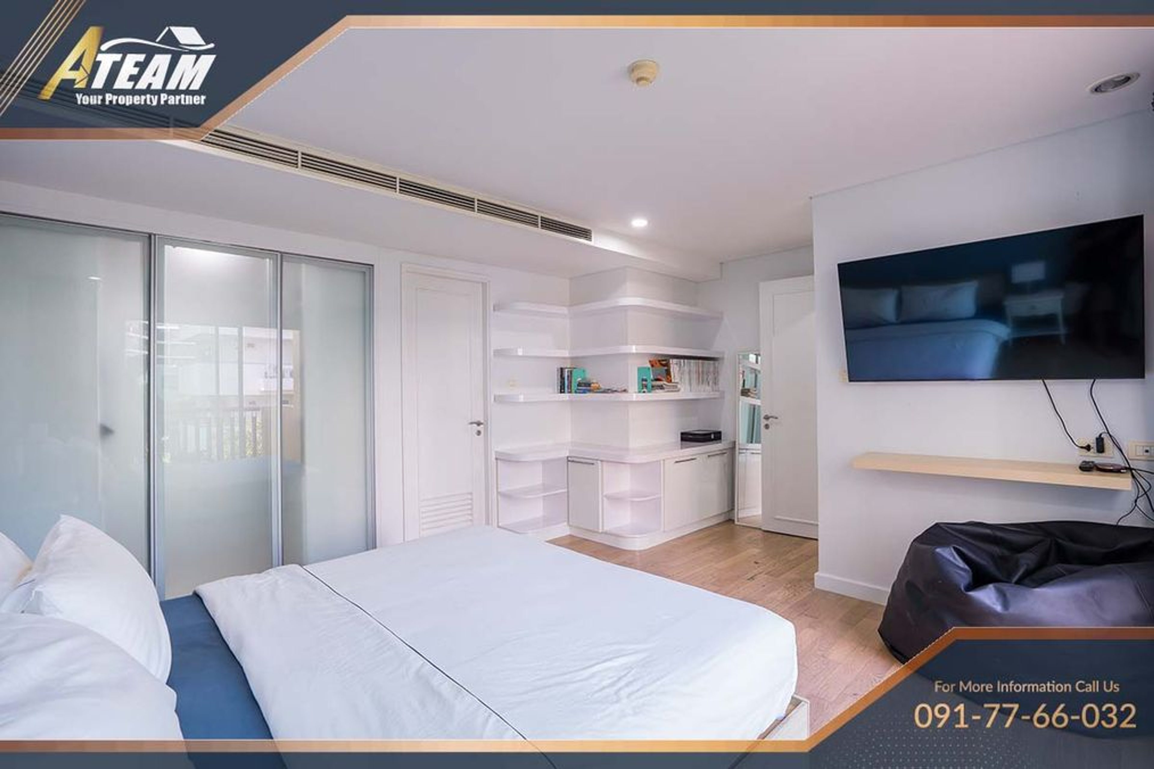 3-bedrooms 100 SQM Condo at Myconos (center Hua Hin) thumbnail 14