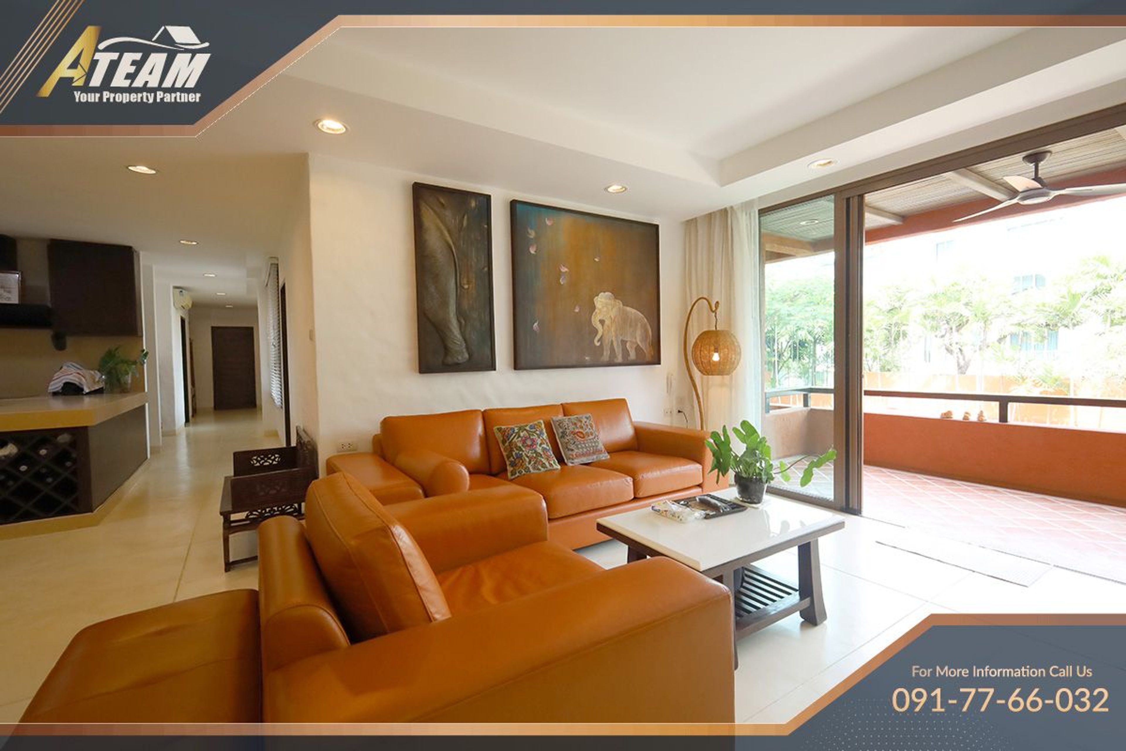 Beachfront Condo 100 sqm for Rent in Las Tortugas, Khao Tao thumbnail 10