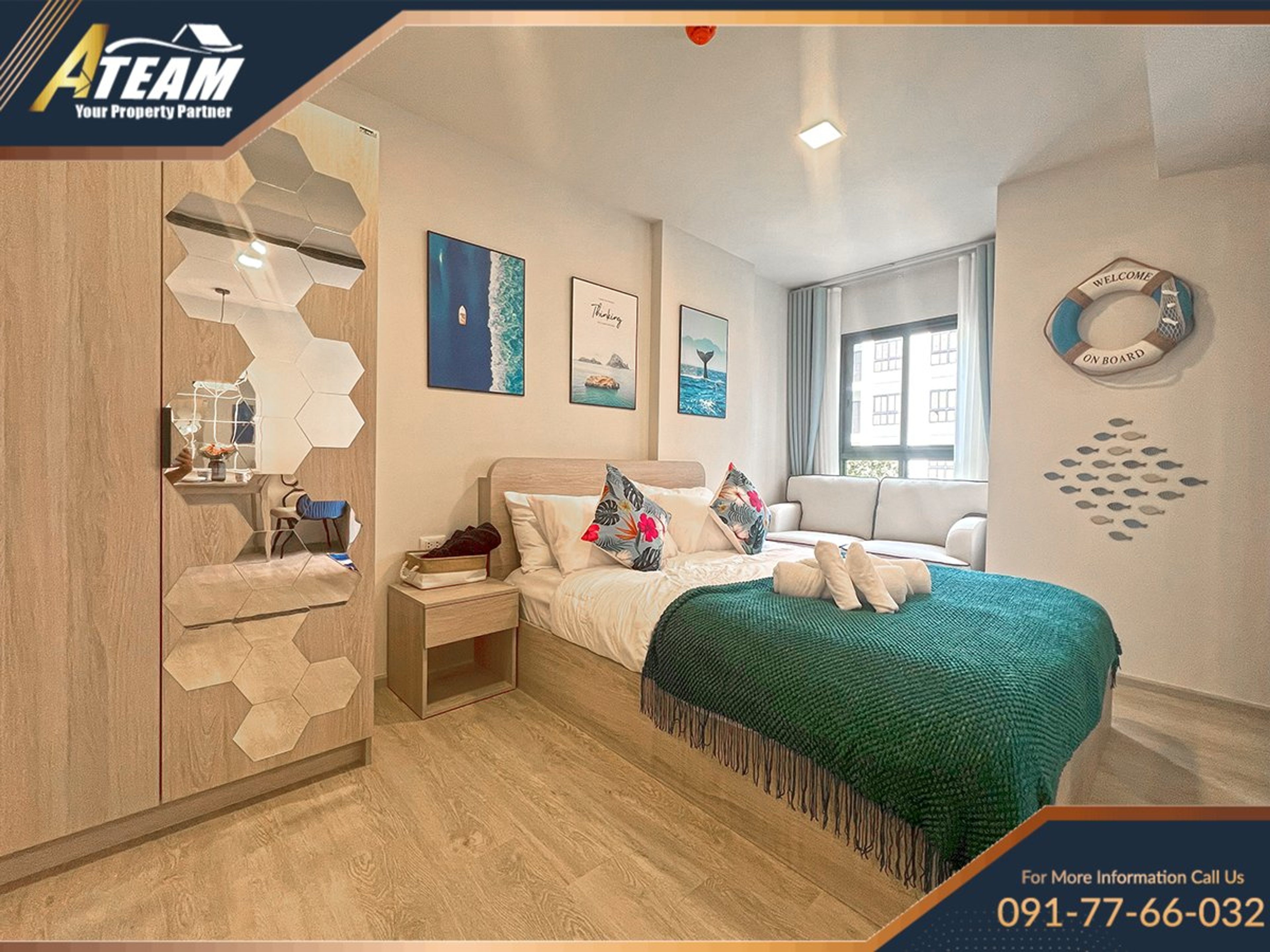 1 Bedroom for rent at Cabanas Hua Hin with Pool View thumbnail 14