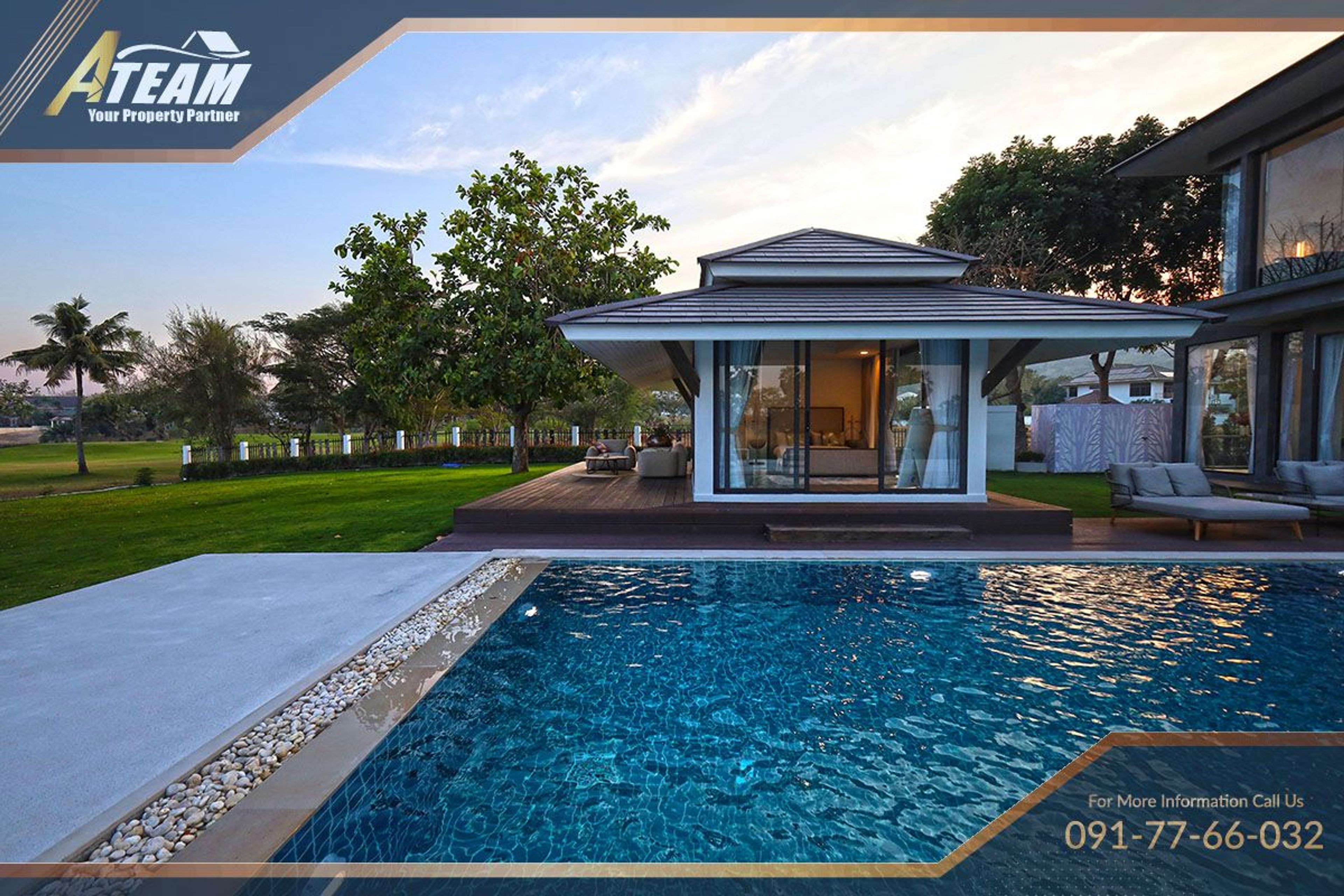  4-Bedroom, 5-Bathroom Luxury Pool Villa at Palm Hills Golf Course thumbnail 48