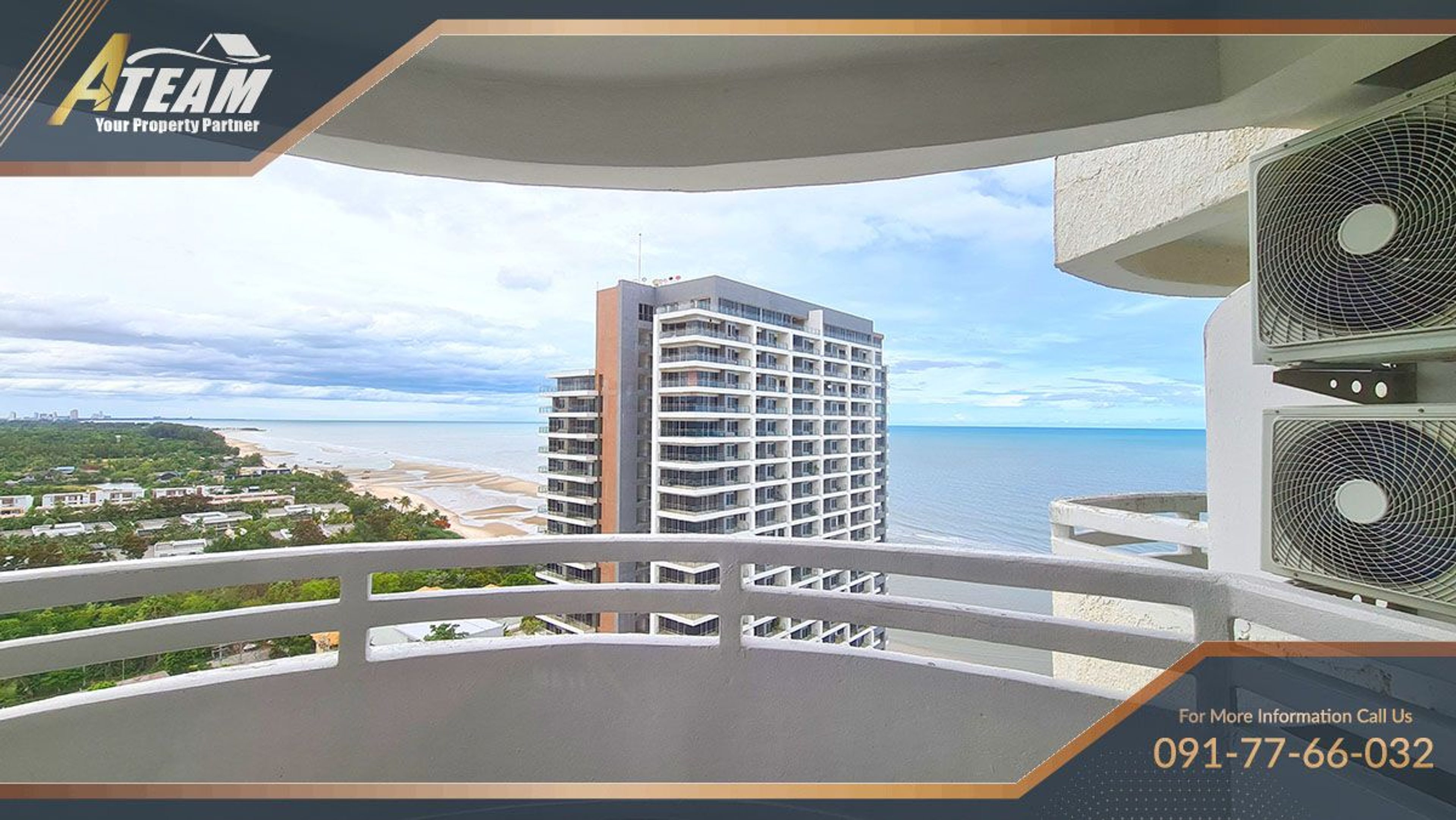 1 Bedroom Beachfront Condo with Seaview in Cha-Am For sale thumbnail 25