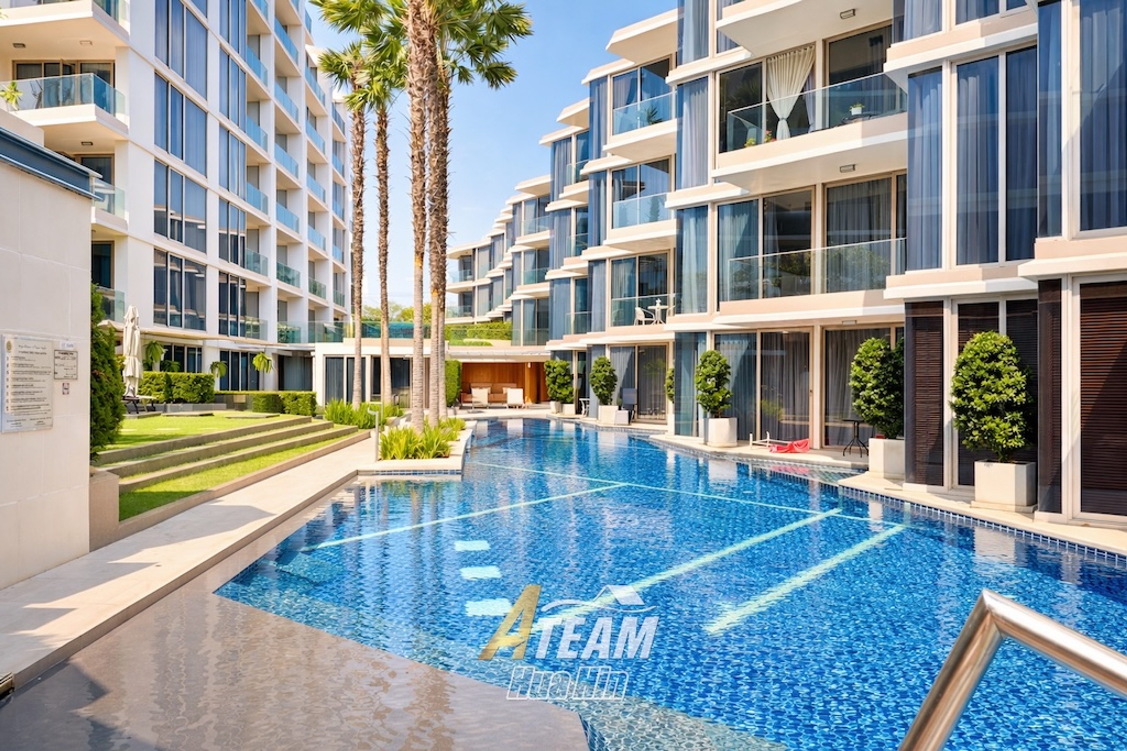 Luxury Top-Floor Sea & Golf View Condo at The Pine Hua Hin