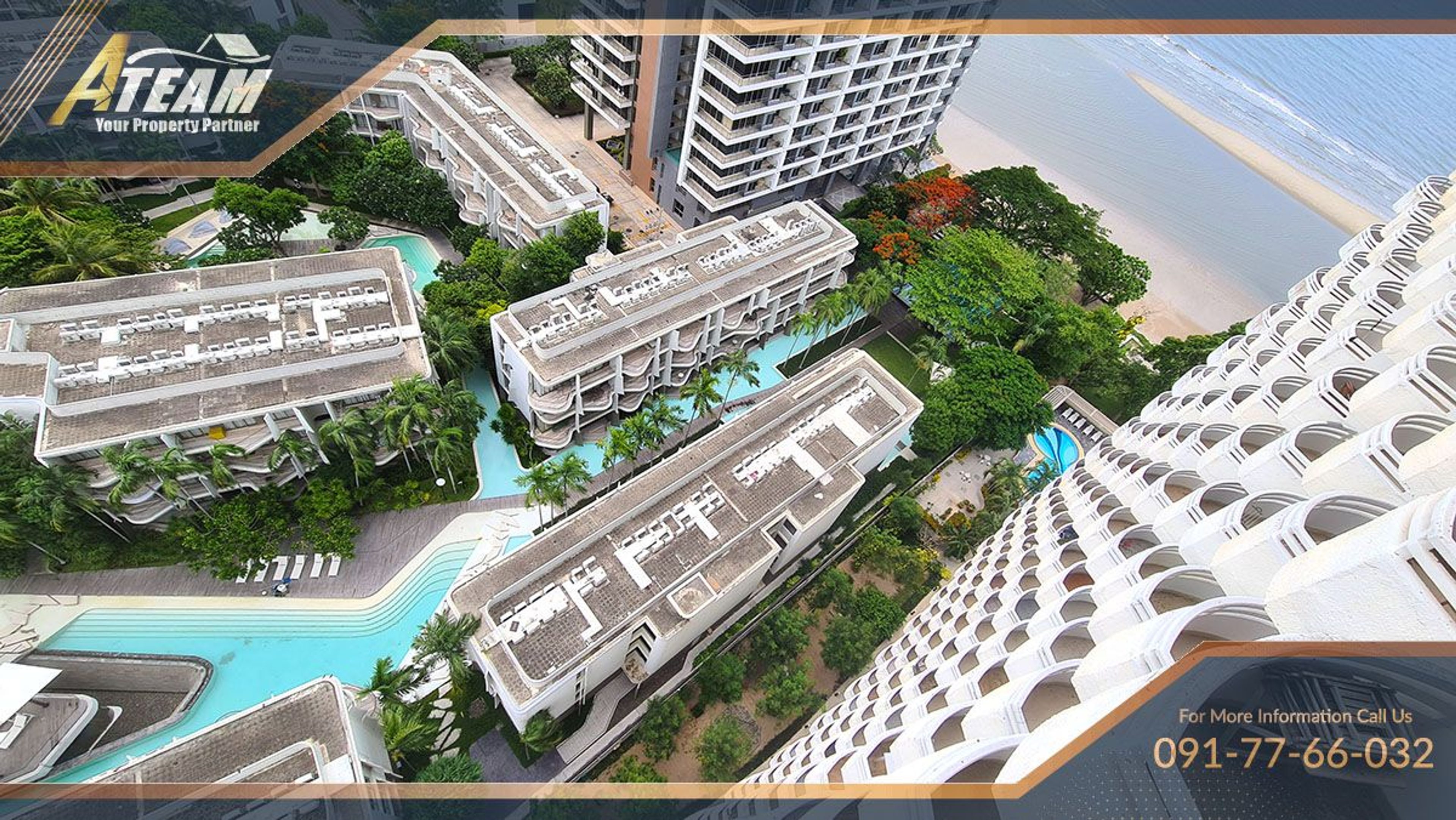 1 Bedroom Beachfront Condo with Seaview in Cha-Am For sale thumbnail 22