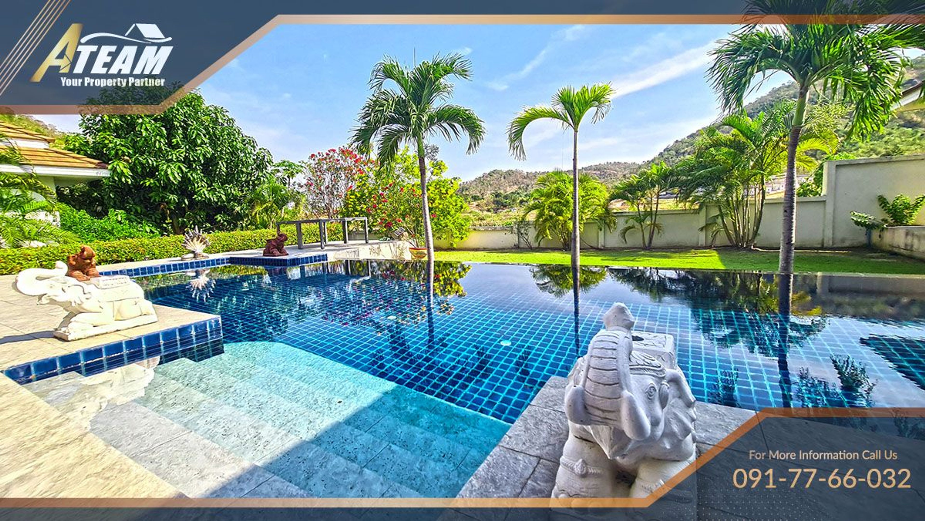 380 sqm, 3 Bedroom 3 Bathroom Poolvilla at Red Mountain Waterside, Hua thumbnail 32