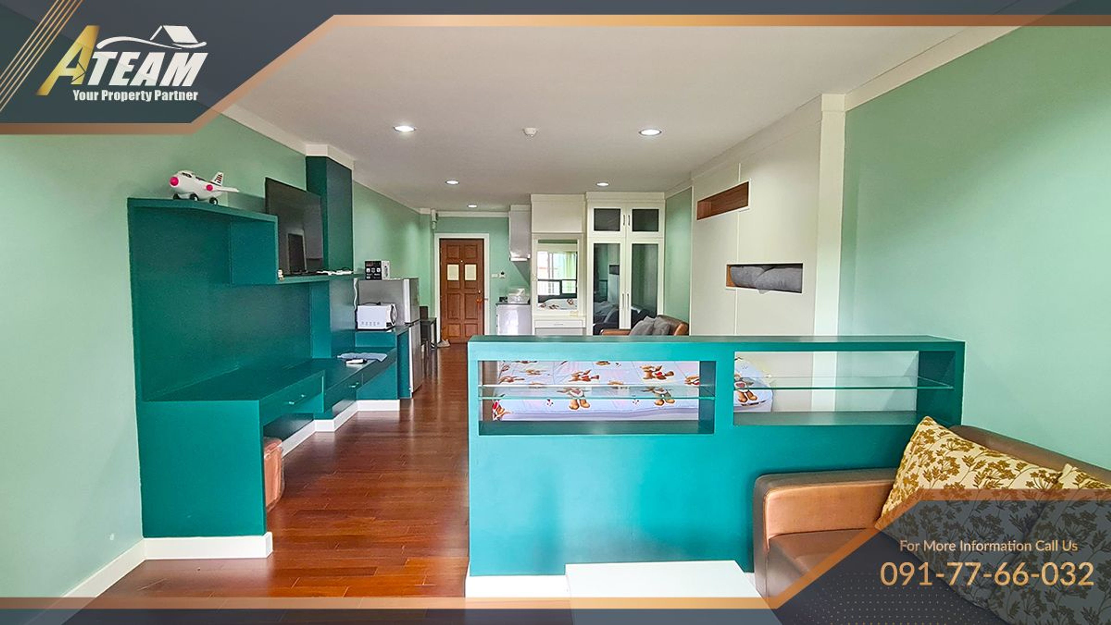 Apartment / Condo For Rent - - 1 Bedroom - 1 Bathroom - Price ฿12,000  thumbnail 11