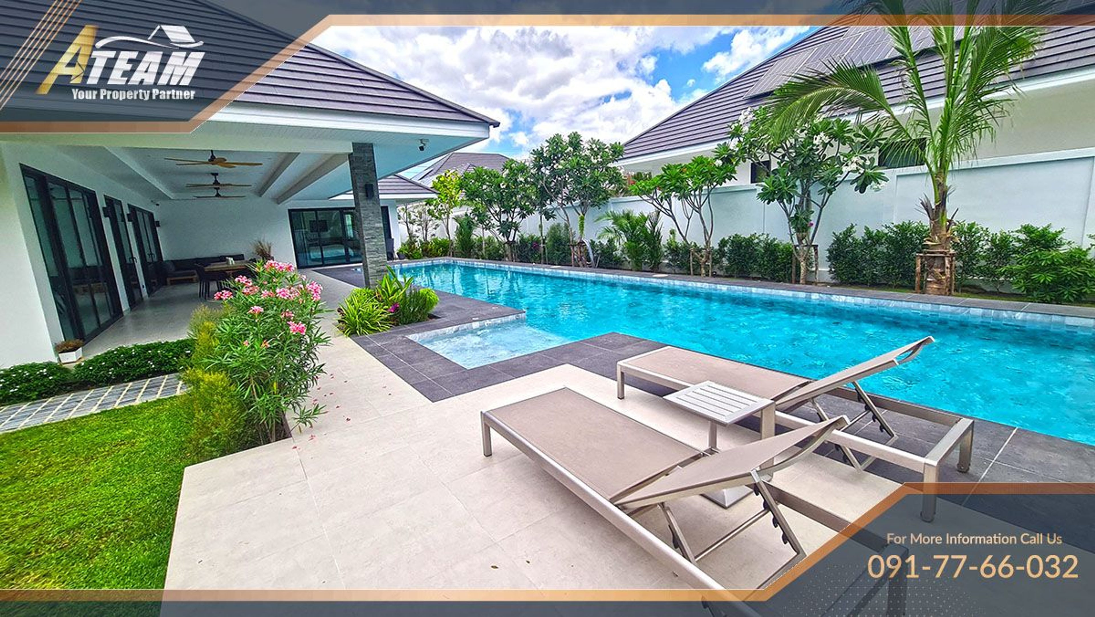 Modern Luxury Villa with 20 meters Pool in The Cloud 2! thumbnail 40