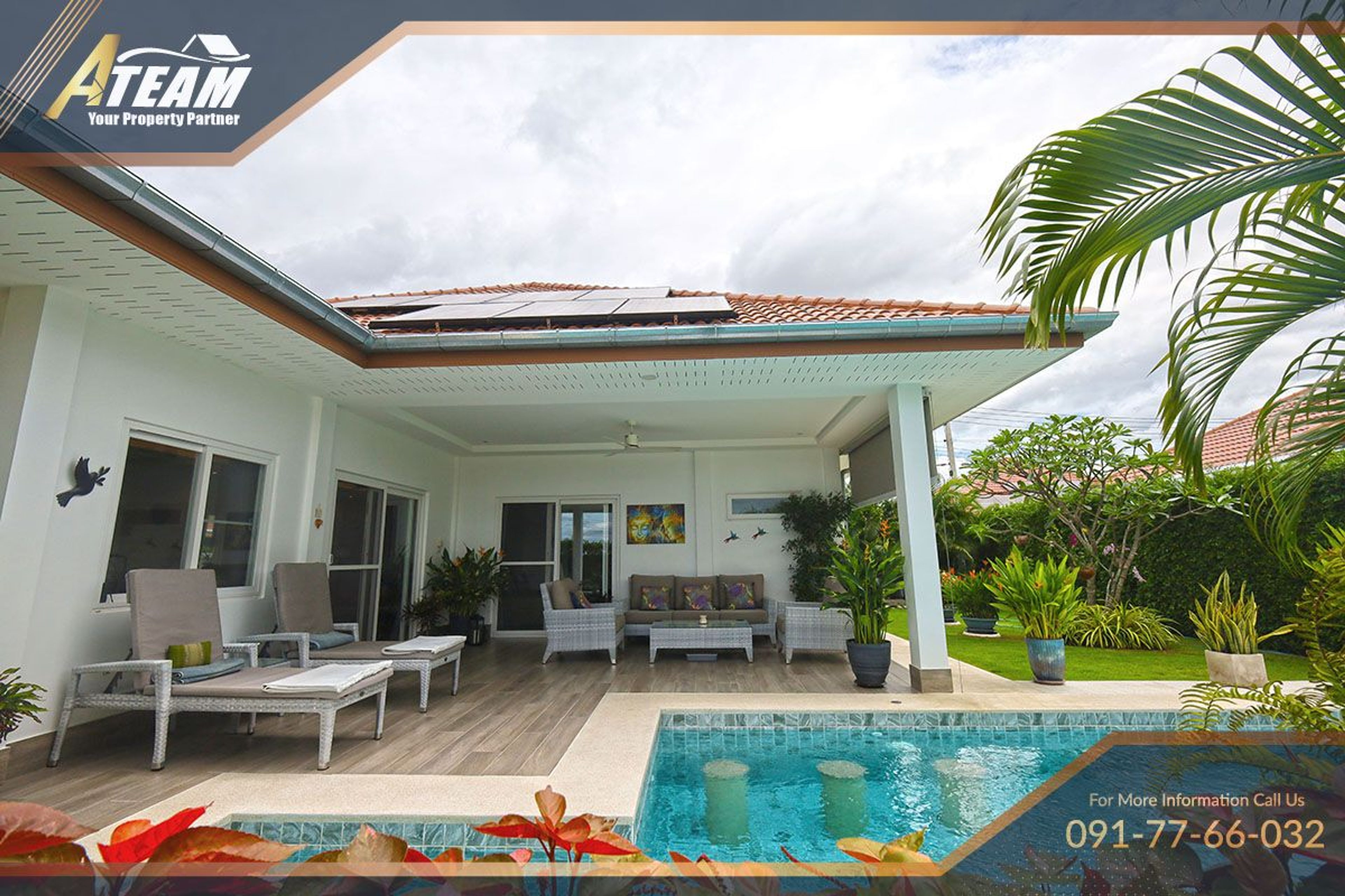 3-Bedroom Pool Villa for Sale – Mali Lotus, Hua Hin thumbnail 4