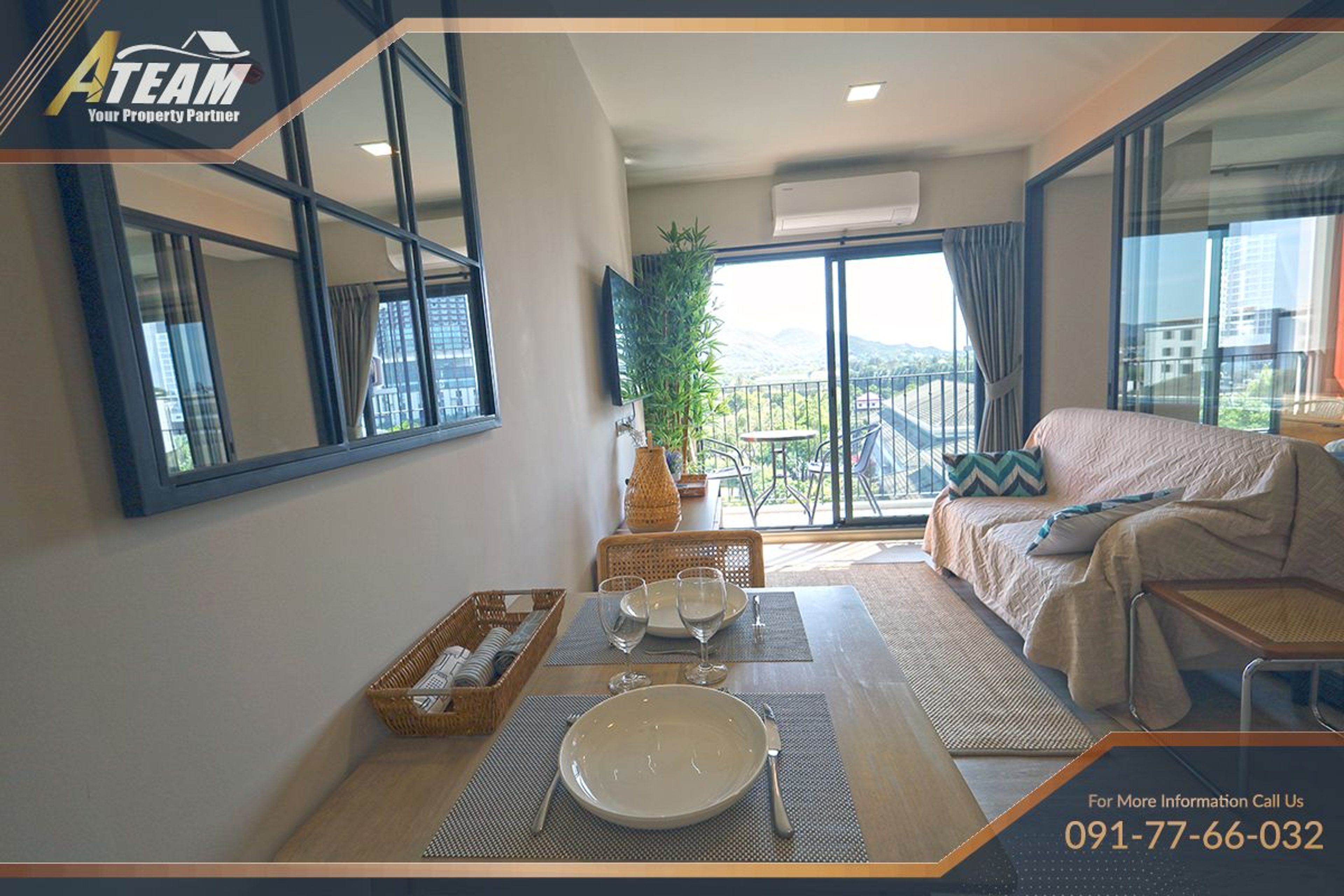 Best view top floor exlusive 1 bedroom in Cabanas Hua hin thumbnail 20