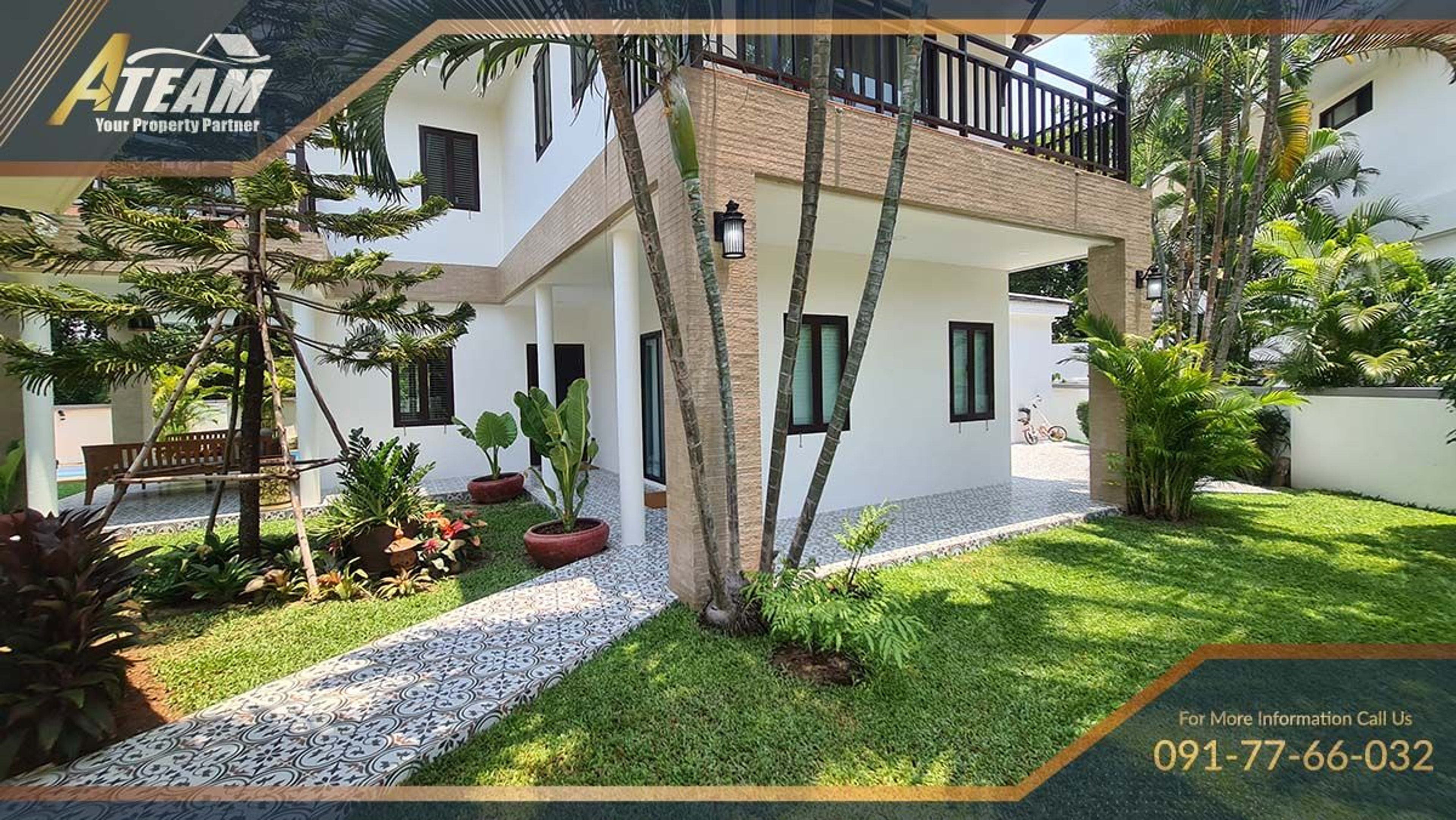 Beautifully renovated Contemporary corner plot house in Khao Tao thumbnail 57