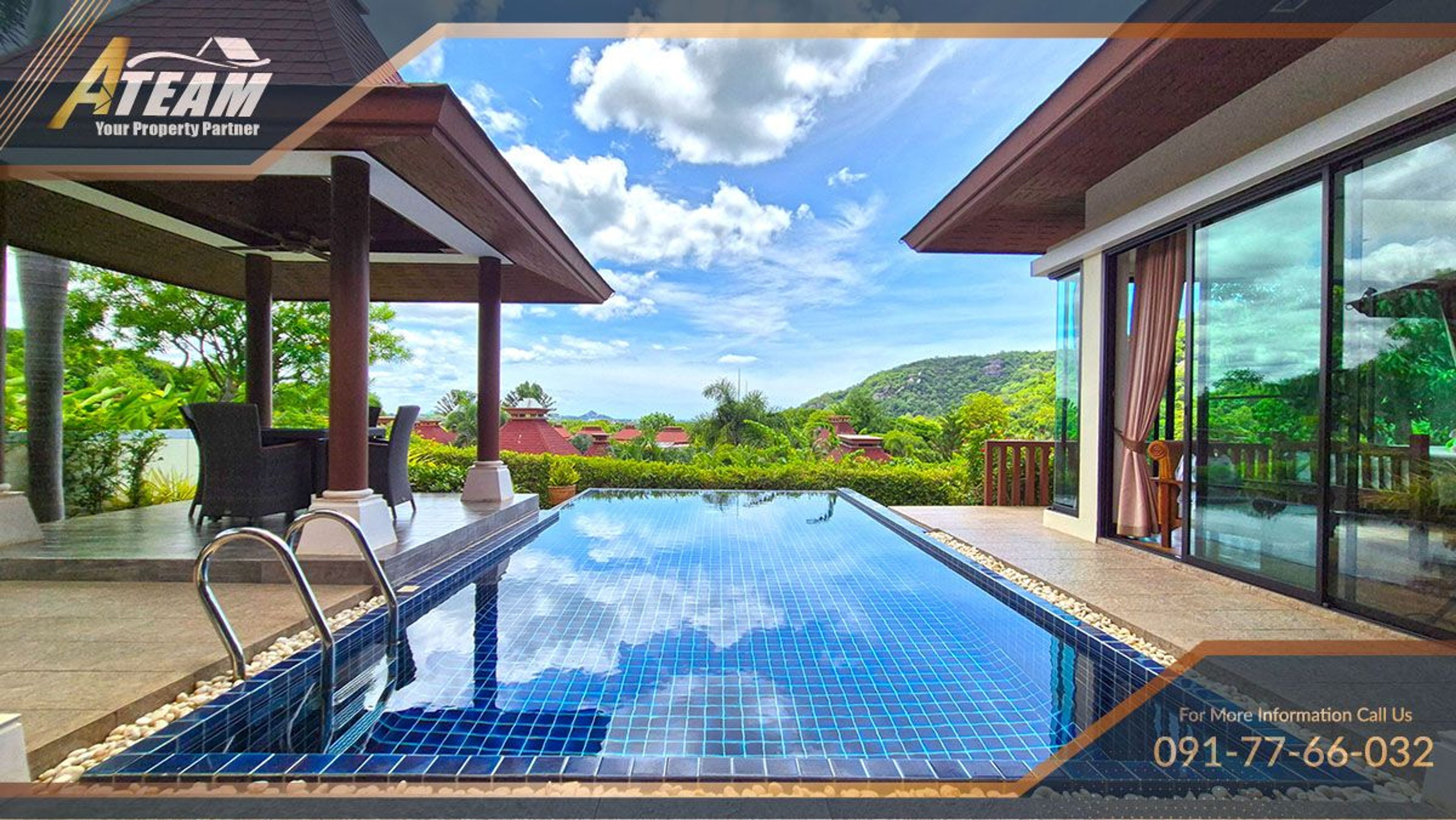 Panoramic Sea View Pool Villa in Khao Tao thumbnail 7