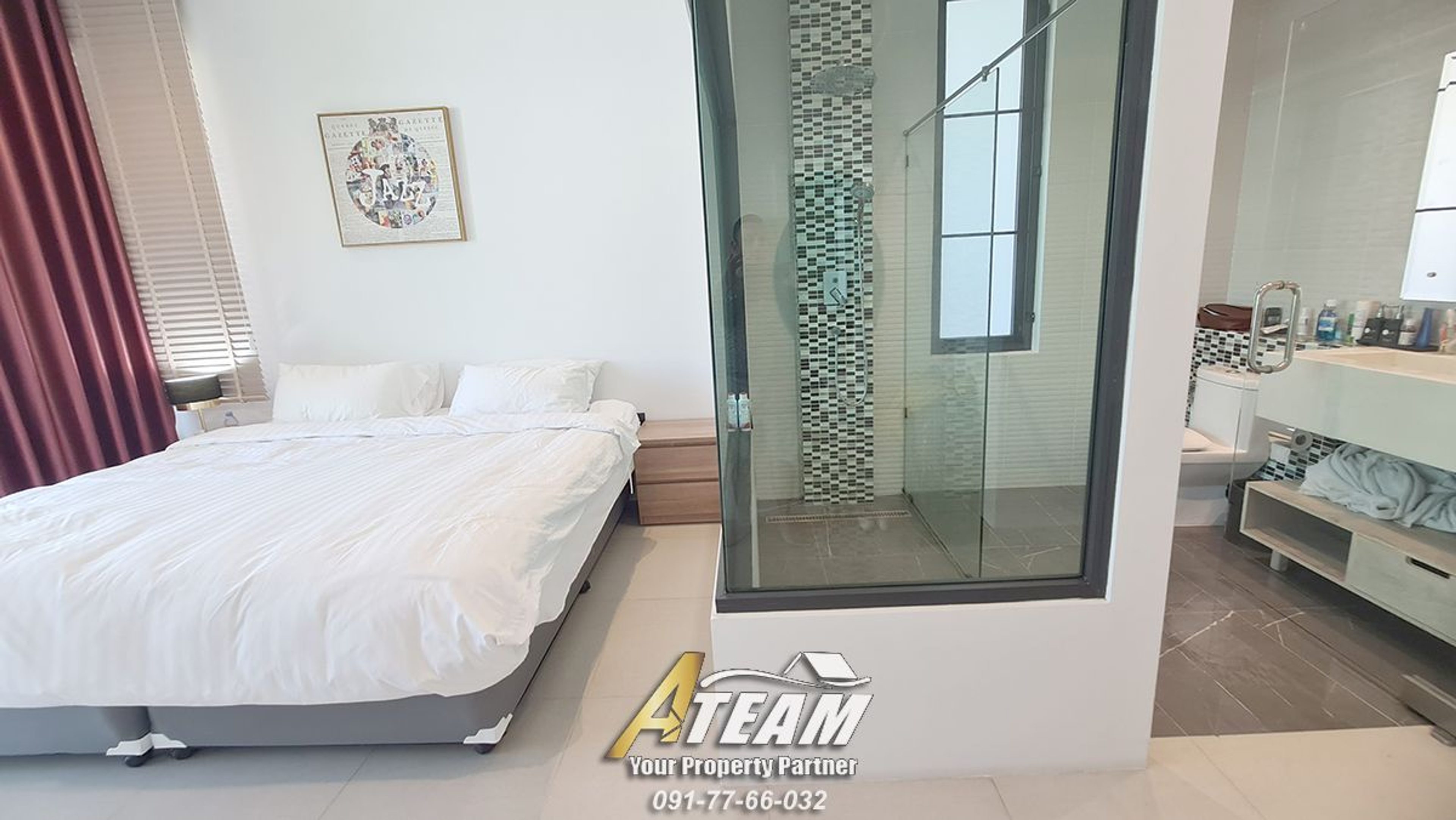 Modern 3 bedroom pool villa In La Lua resort thumbnail 22