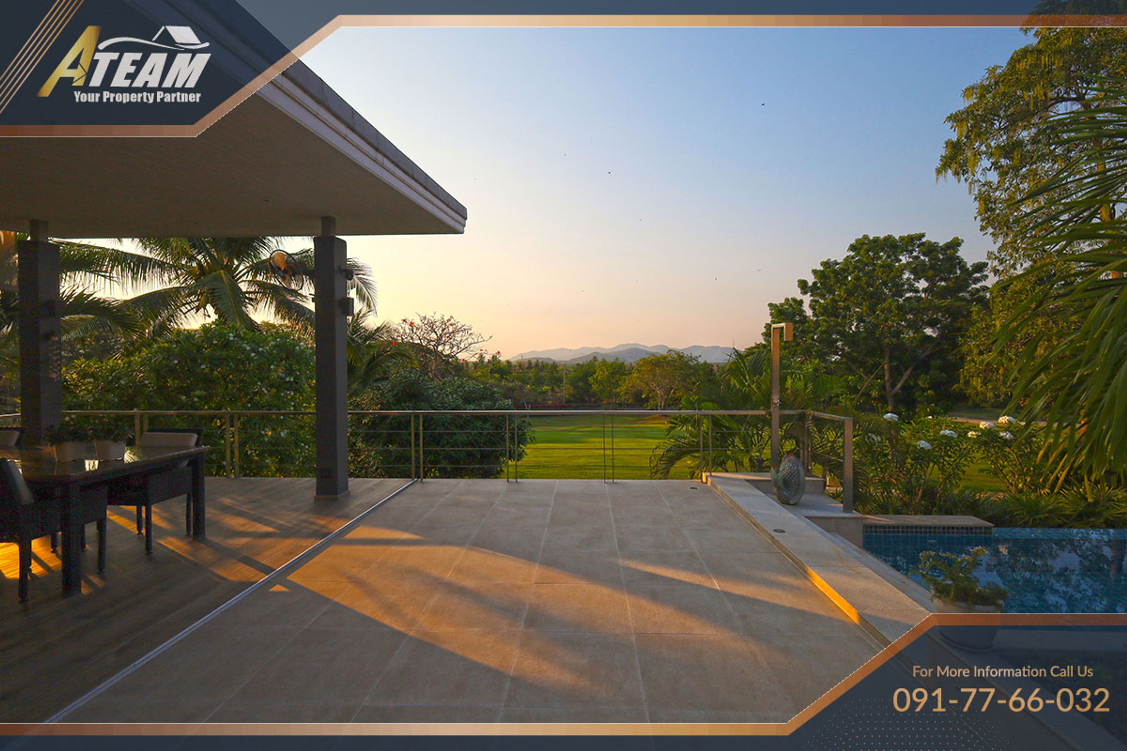 Unique Design  5 Bedroom Villa with stunning  golf view at Palm Hills thumbnail 84