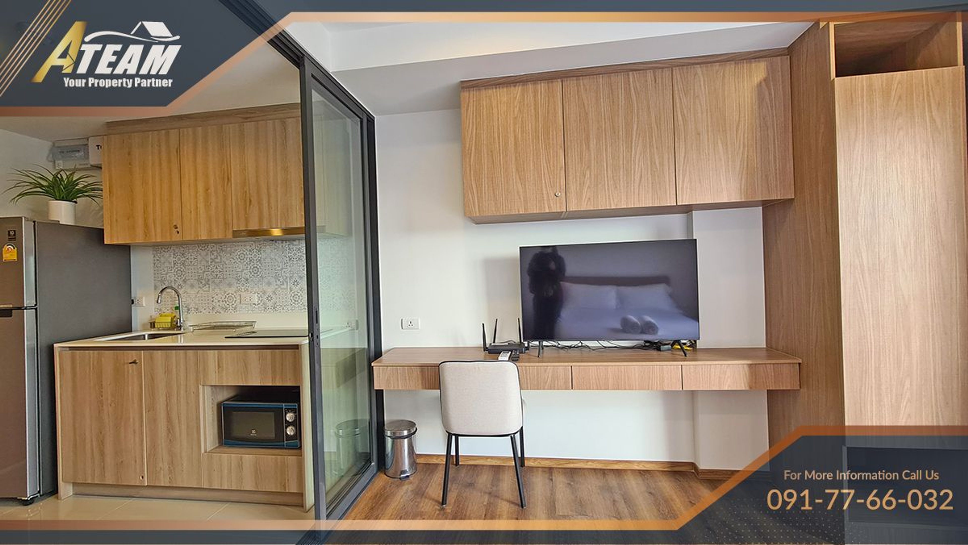 Apartment / Condo For Rent - - 1 Bedroom - 1 Bathroom - Price ฿12,000  thumbnail 7