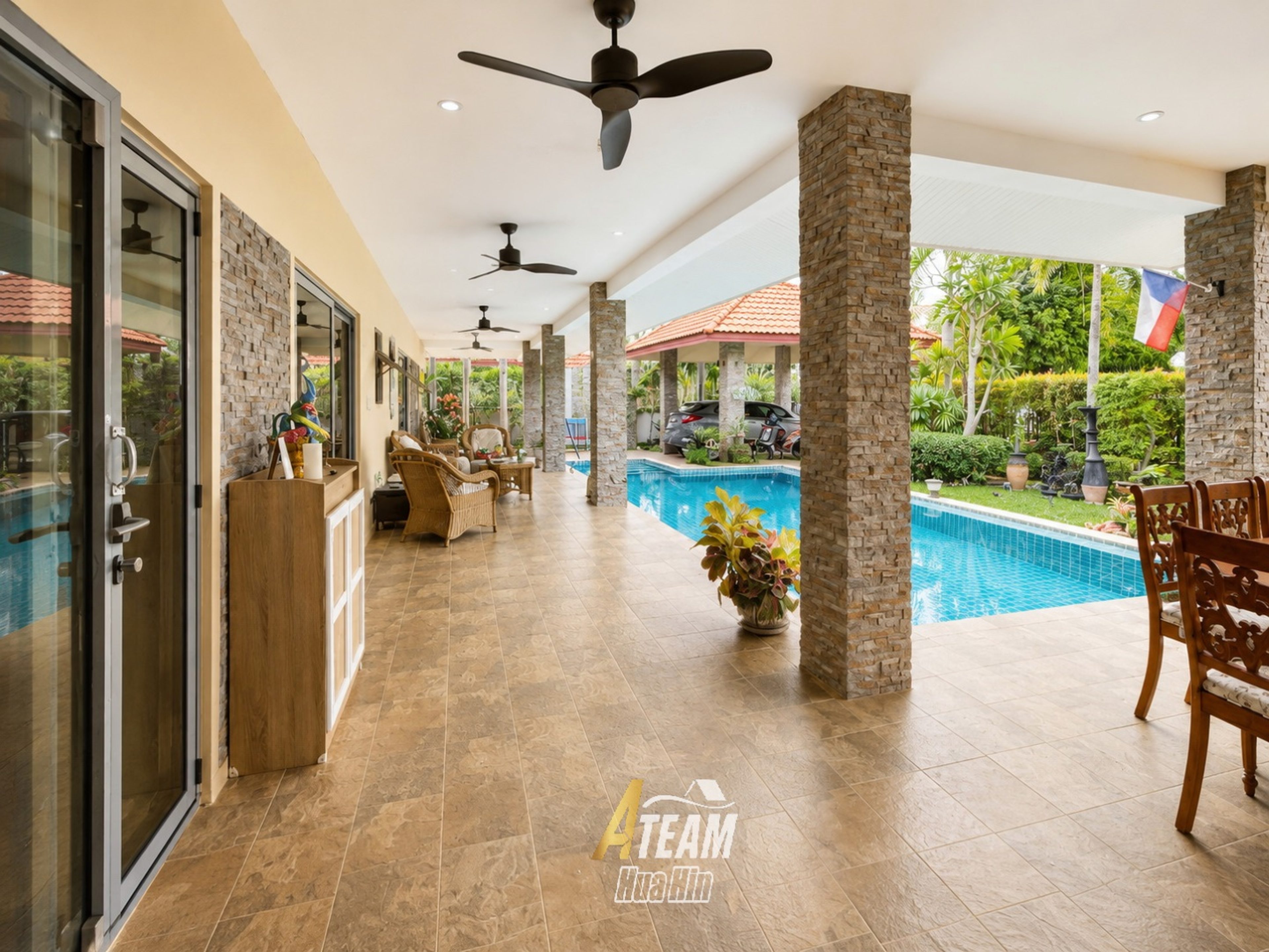 3 Bedroom pool villa for rent at Wijittra in HIn lek fai  thumbnail 4
