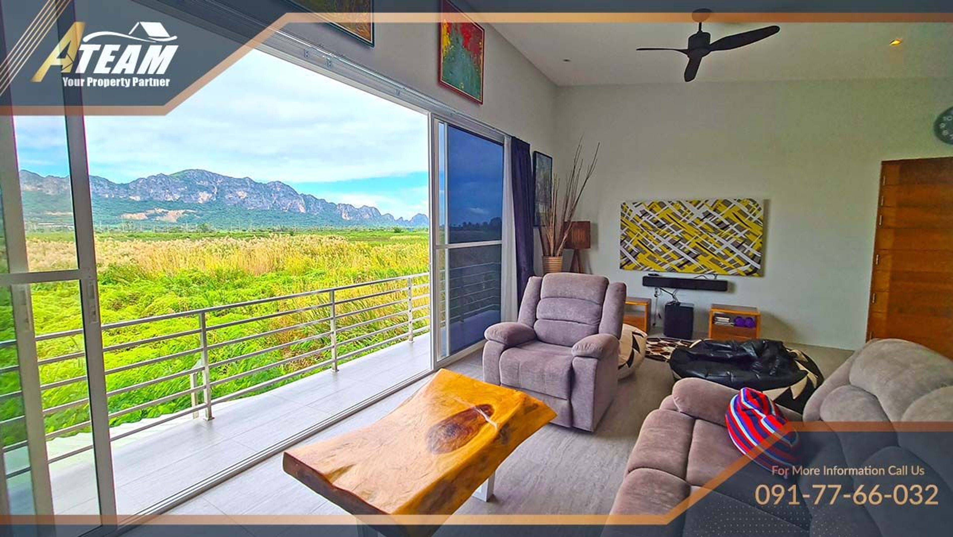 Cha Am impressive mountain view 2 story house with additional  584 Sqm thumbnail 24
