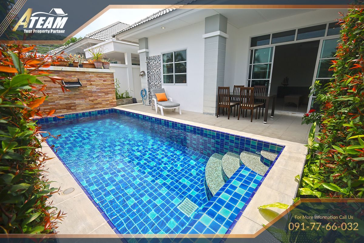2 Bedroom 2 Bathroom Pool Villa at Casa Colina For Rent