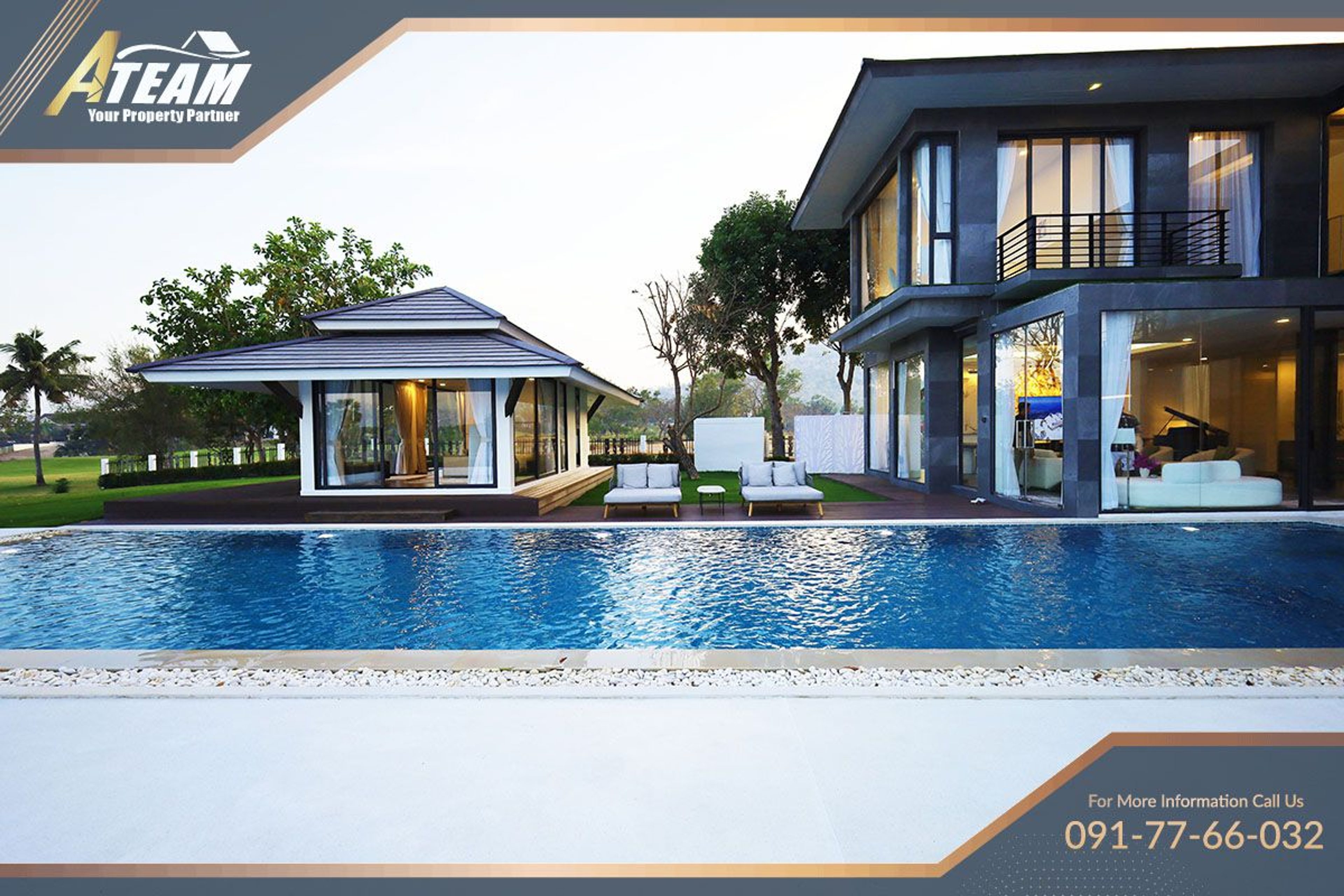  4-Bedroom, 5-Bathroom Luxury Pool Villa at Palm Hills Golf Course thumbnail 63