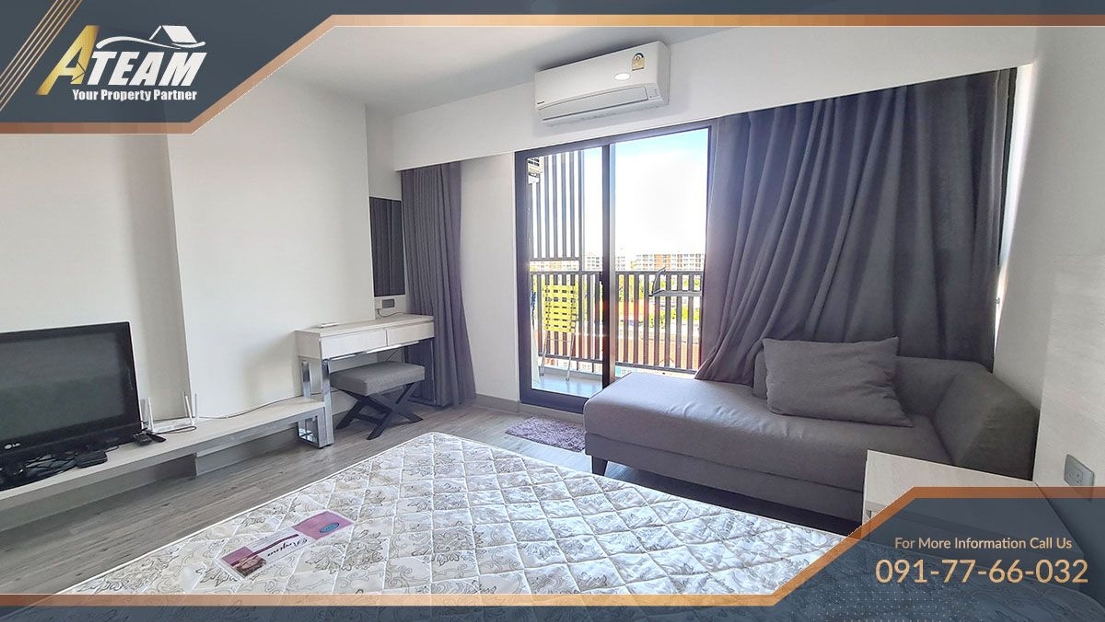 Apartment / Condo For Rent - - 1 Bedroom - 1 Bathroom - Price ฿12,000  thumbnail 13