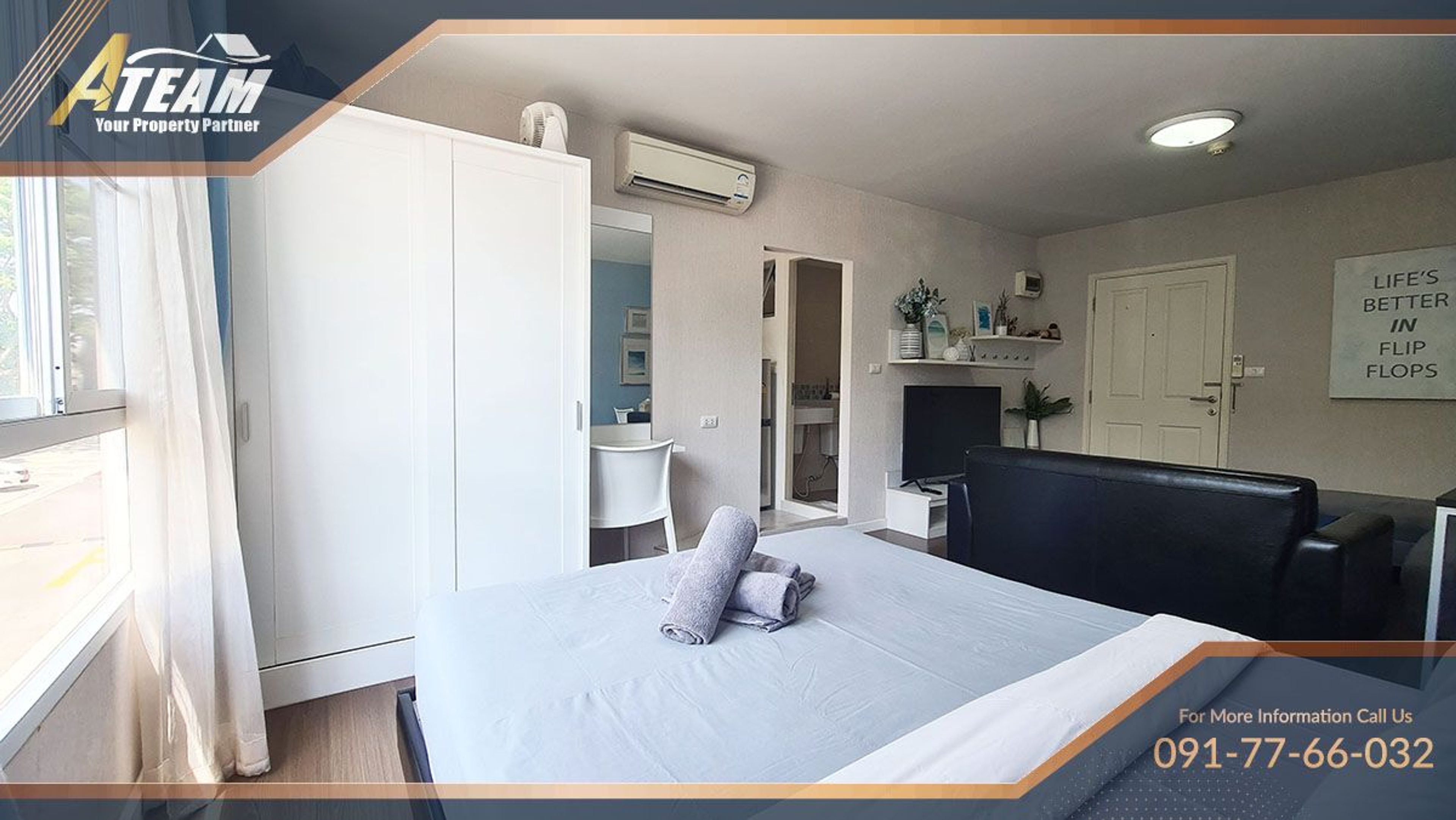 Apartment / Condo For Rent - - 1 Bedroom - 1 Bathroom - Price ฿15,000  thumbnail 6