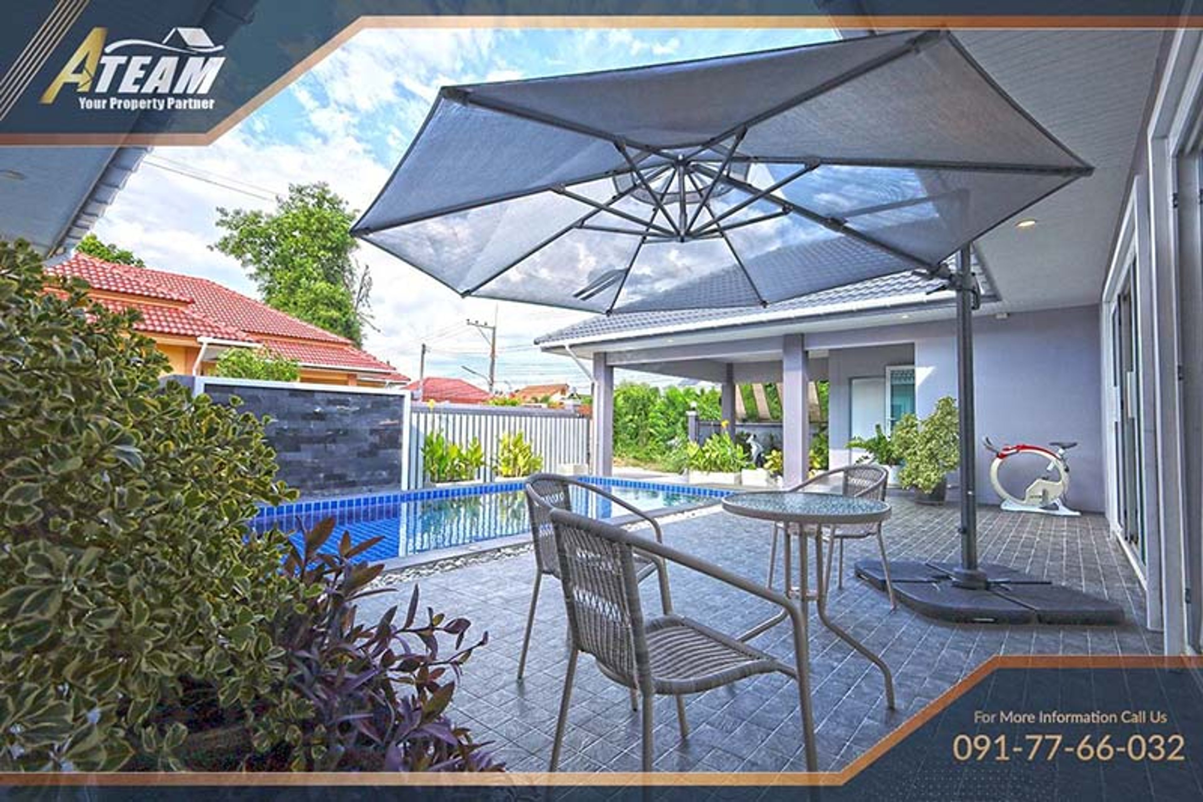 Modern 3-Bedroom Pool Villa - Samor Prong, Hua Hin thumbnail 5
