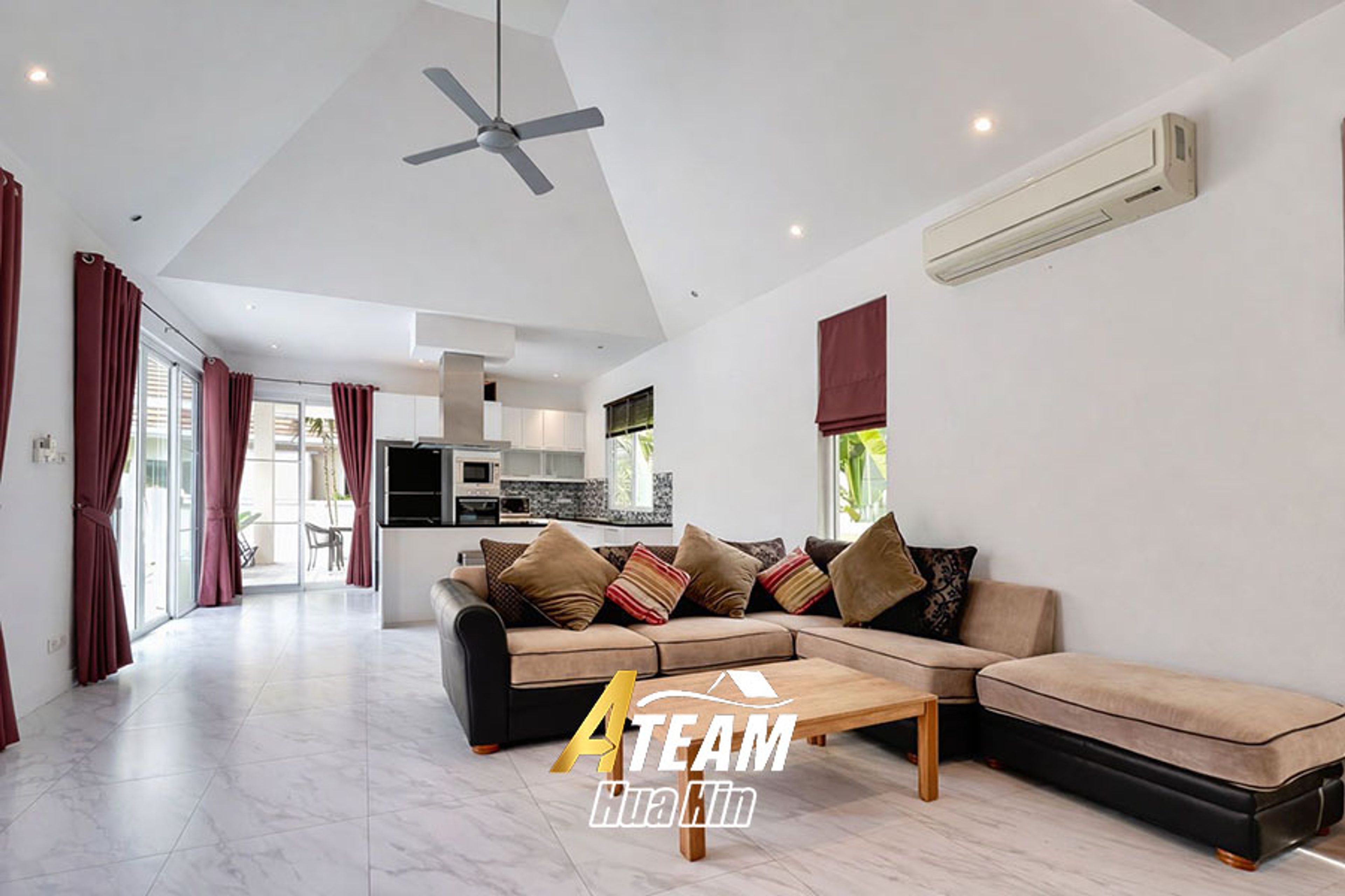 Pet-Friendly Pool Villa for Rent in Thap Tai, Hua Hin thumbnail 4