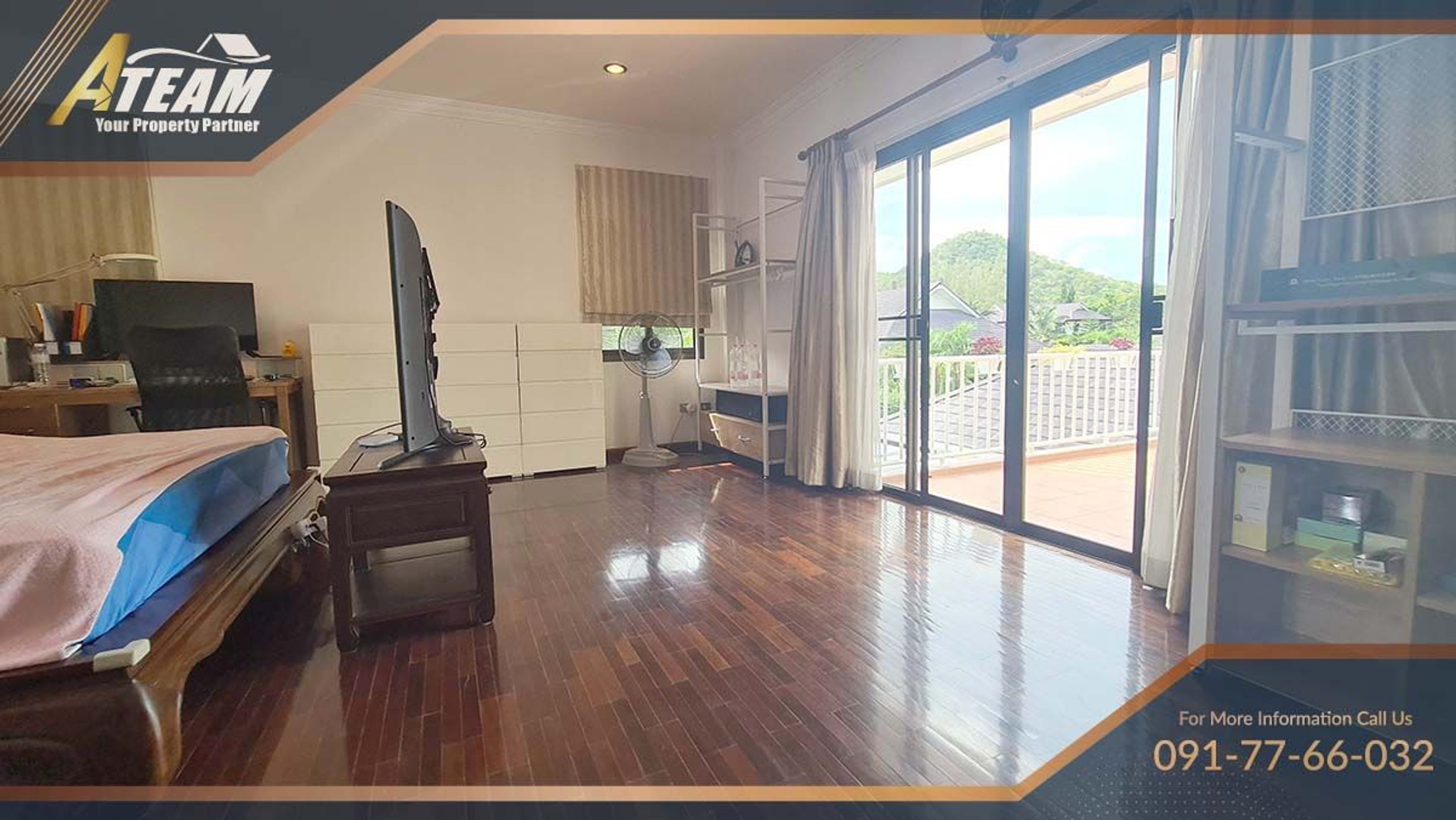Moutain view 2 story pool villa in the heights 2 Khoa Tao Hua Hin thumbnail 16