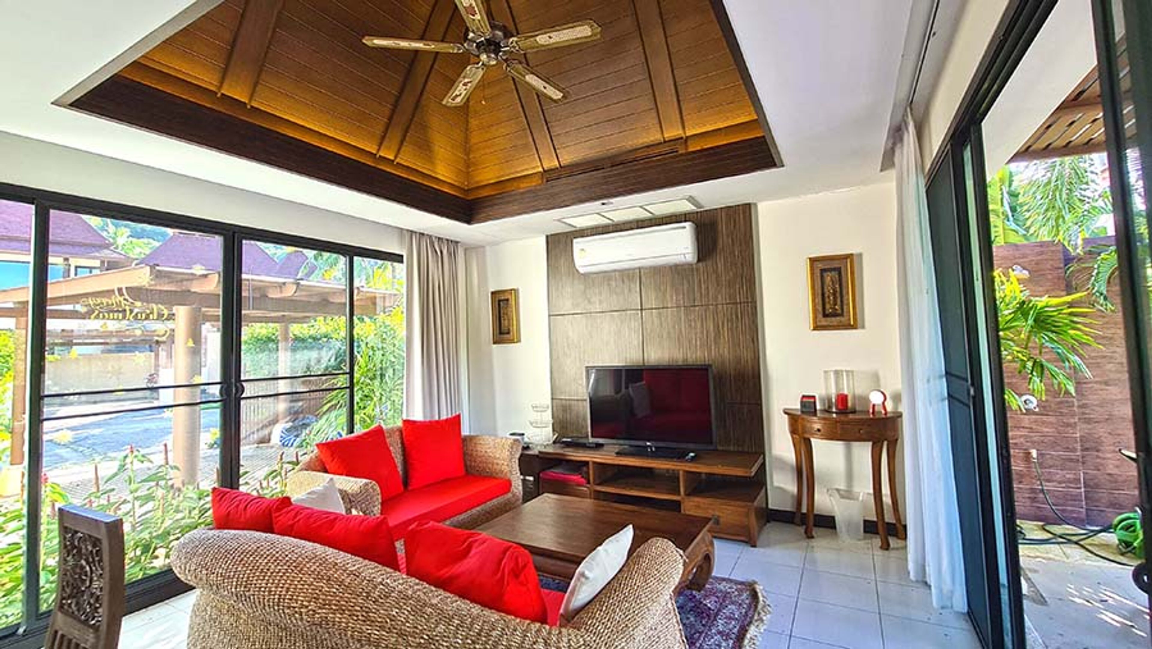 Pool Villa Bali Style at Panorama Khao Tao for rent thumbnail 14