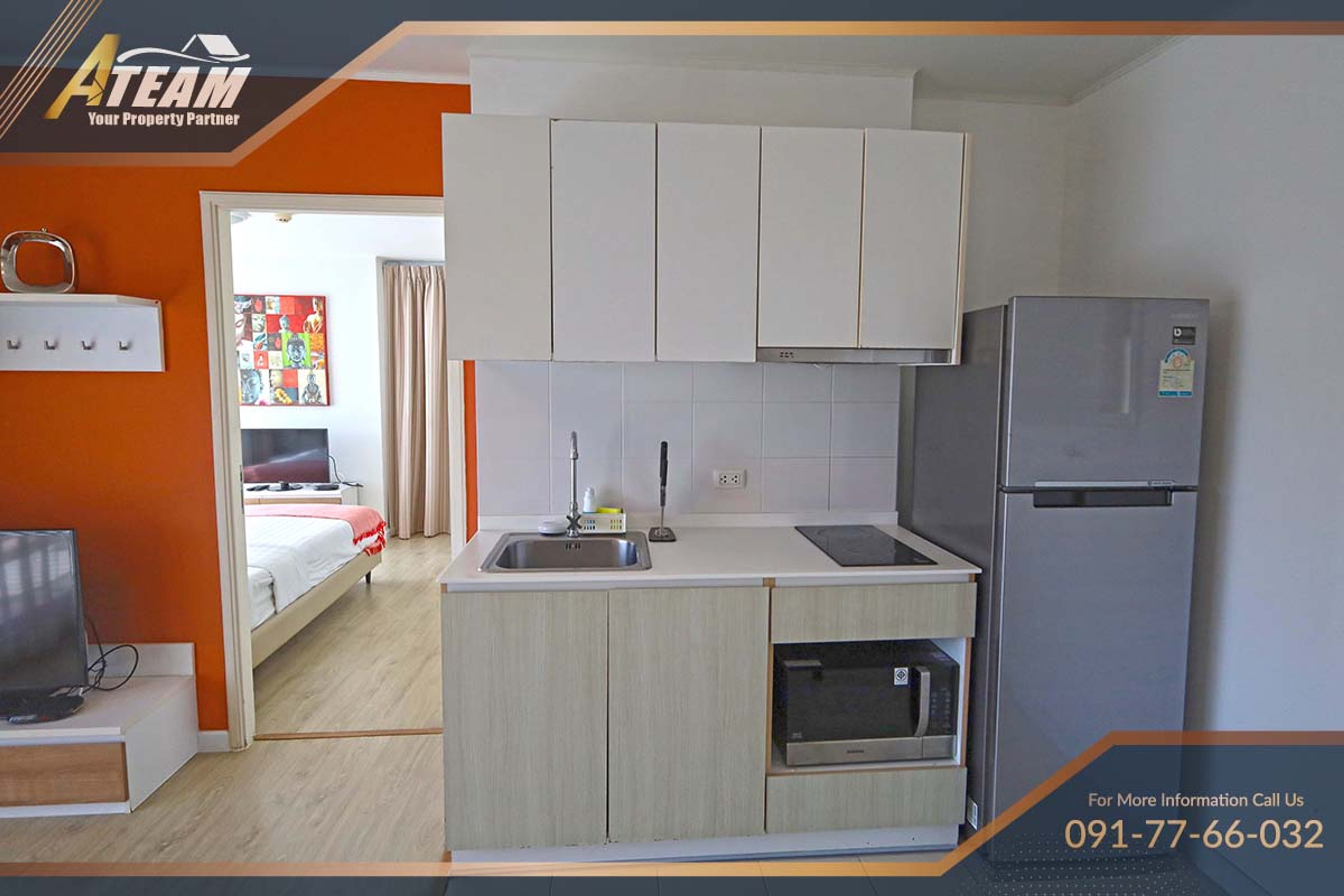For rent 2 Bedrooom 2 Bathroom Condo at Baan Peang Ploen thumbnail 9