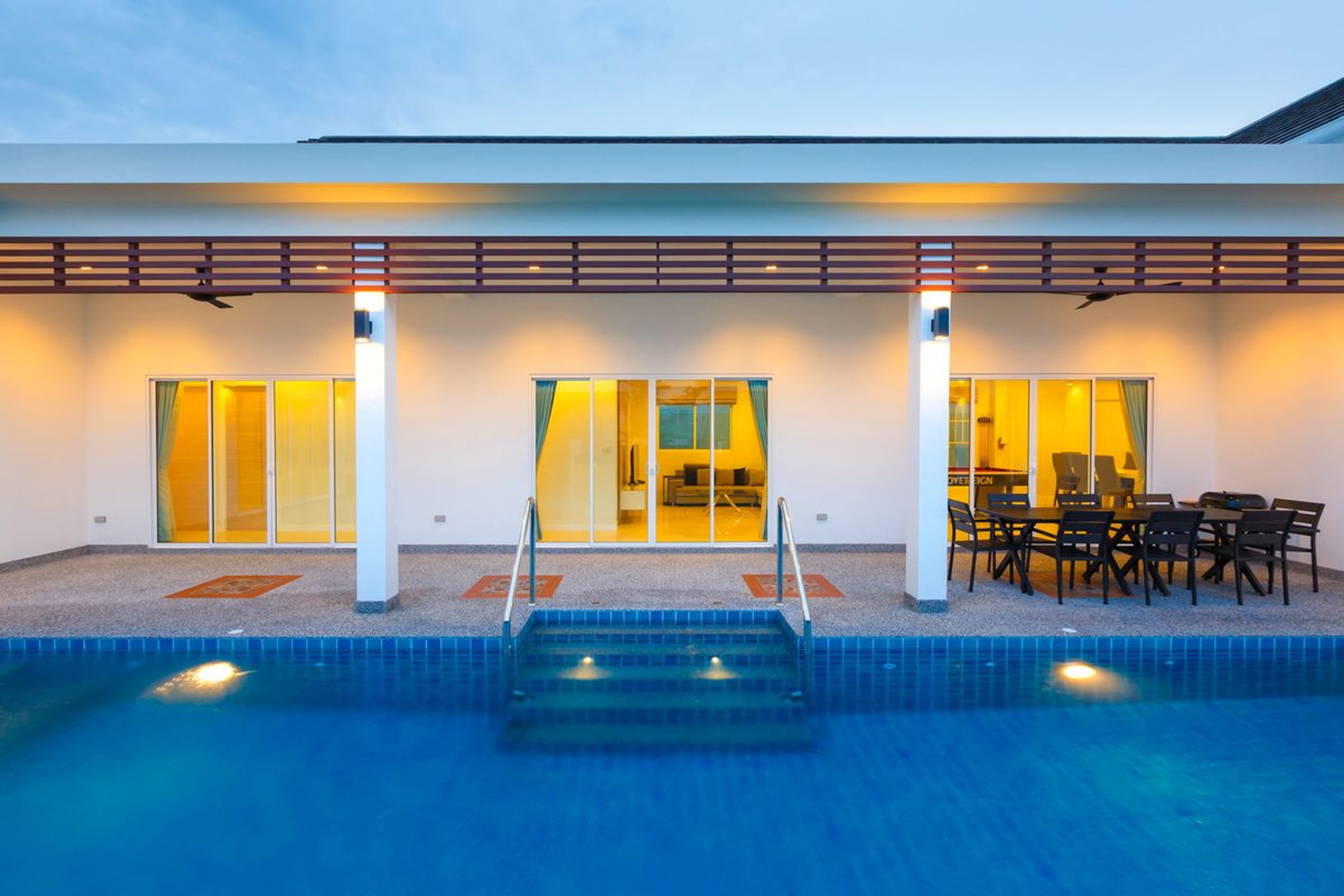 Beautiful 4 Bed 5 Bathroom Pool Villa at Sivana Gardens thumbnail 4