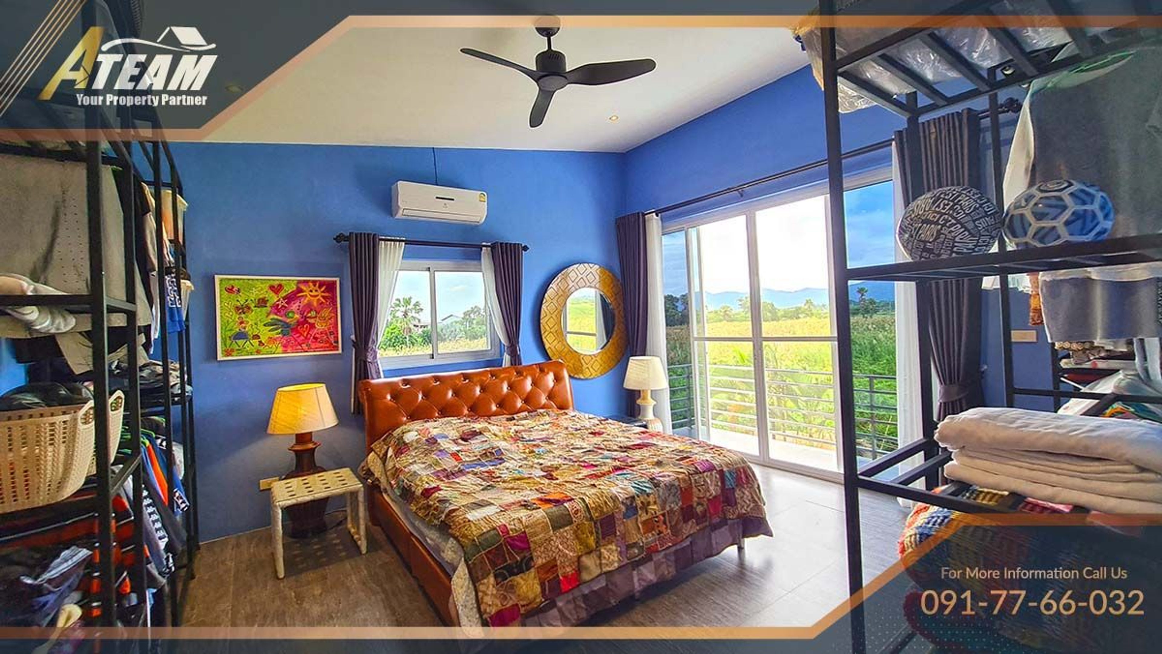 Cha Am impressive mountain view 2 story house with additional  584 Sqm thumbnail 20