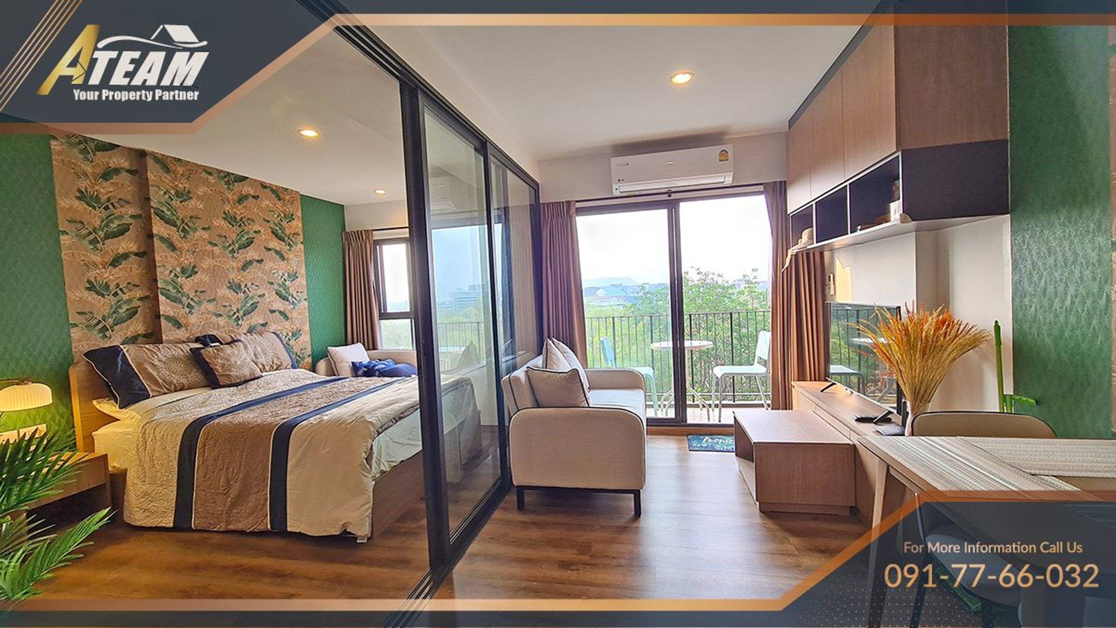 Apartment / Condo For Rent - - 1 Bedroom - 1 Bathroom - Price ฿20,000  thumbnail 2
